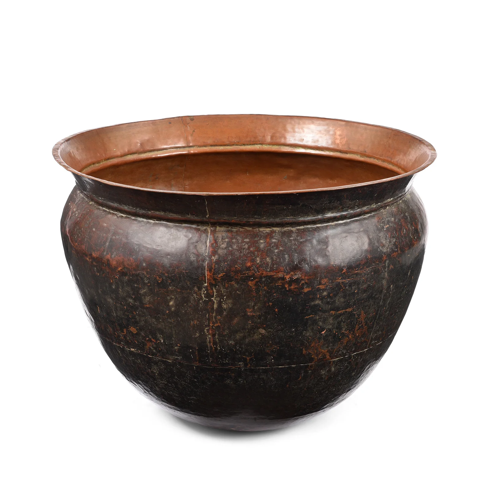 Copper Water Pot From Kerala For Planter - 19th Century - Image 5