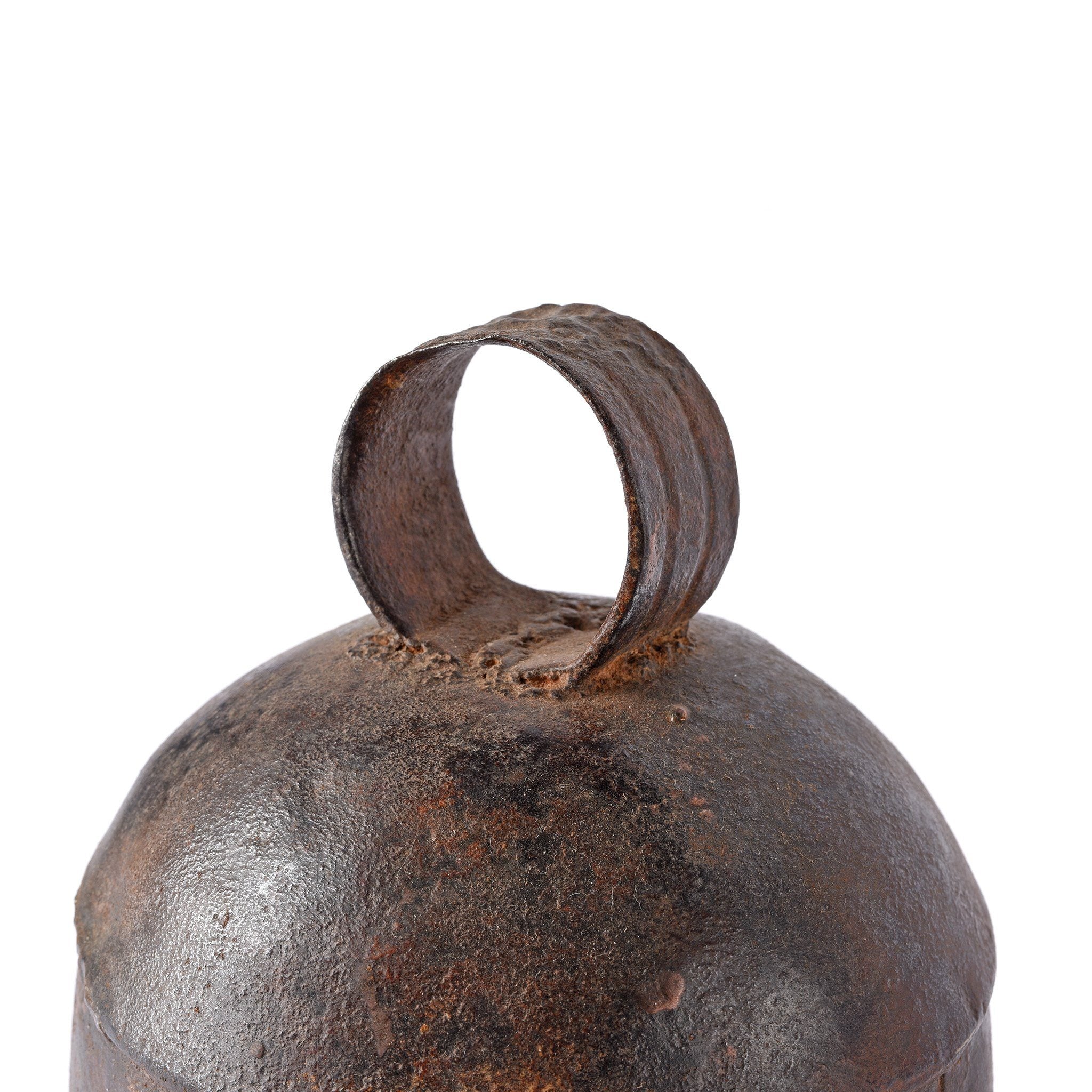 Large Iron Indian Cow Bell From Rajasthan - Image 4