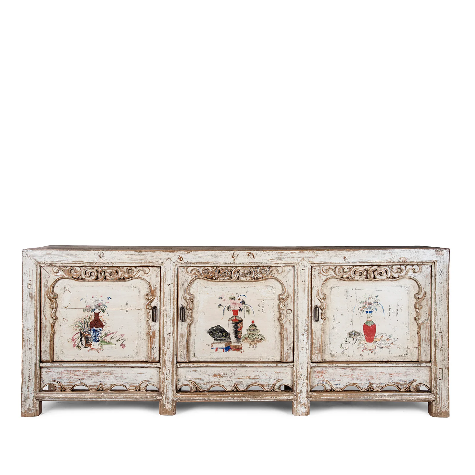 Painted Sideboard From Qinghai - 19th Century - Image 2