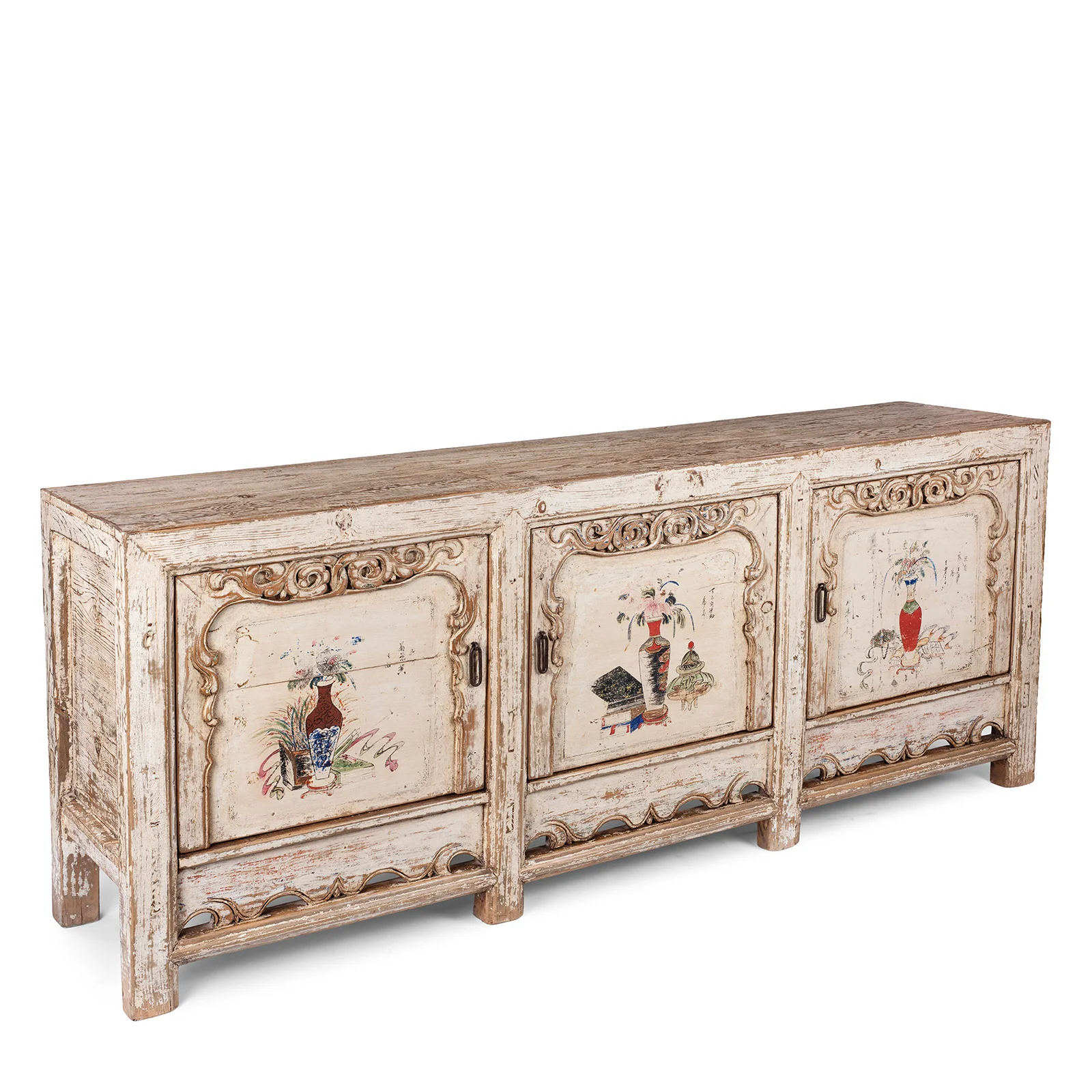 Painted Sideboard From Qinghai - 19th Century - Image 6