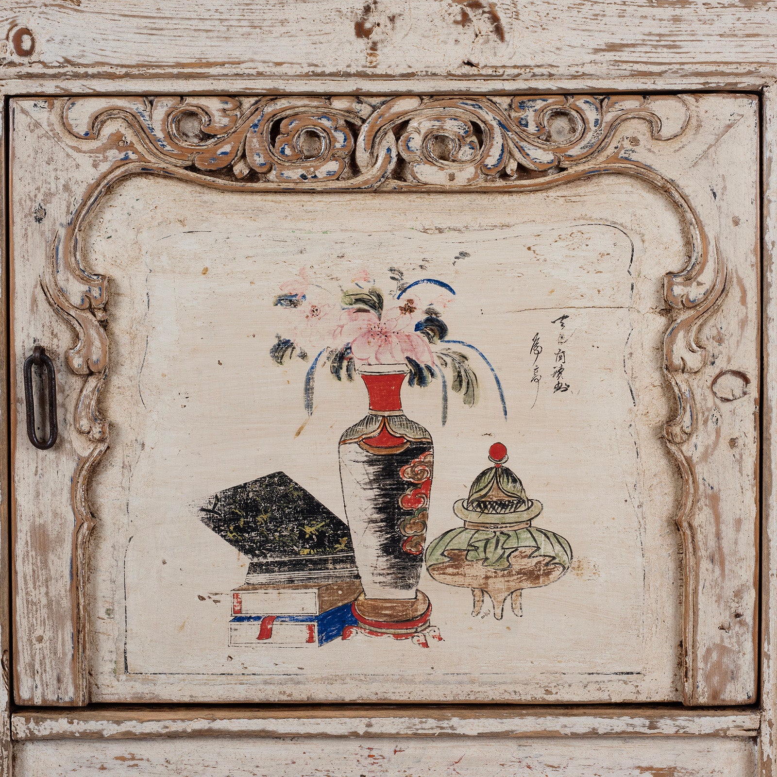 Painted Sideboard From Qinghai - 19th Century - Image 8
