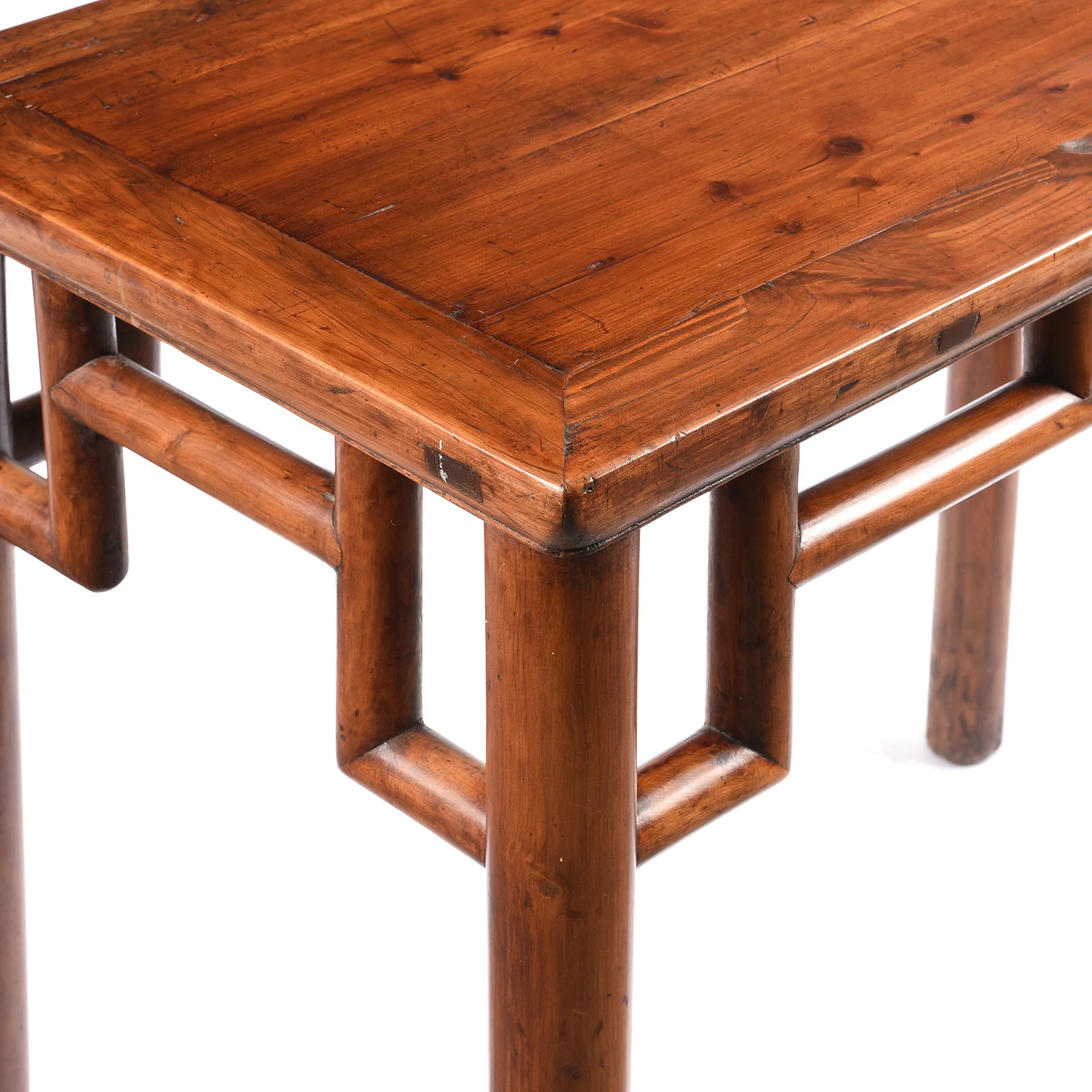 Cypress & Cedarwood Chinese Wine Table - Ca 1920's - Image 5
