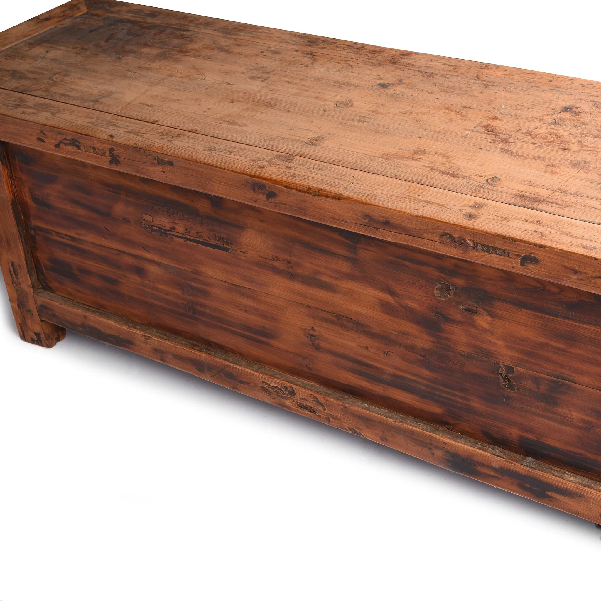 Low Chinese Kang Cabinet From Gansu - 19thC - Image 5