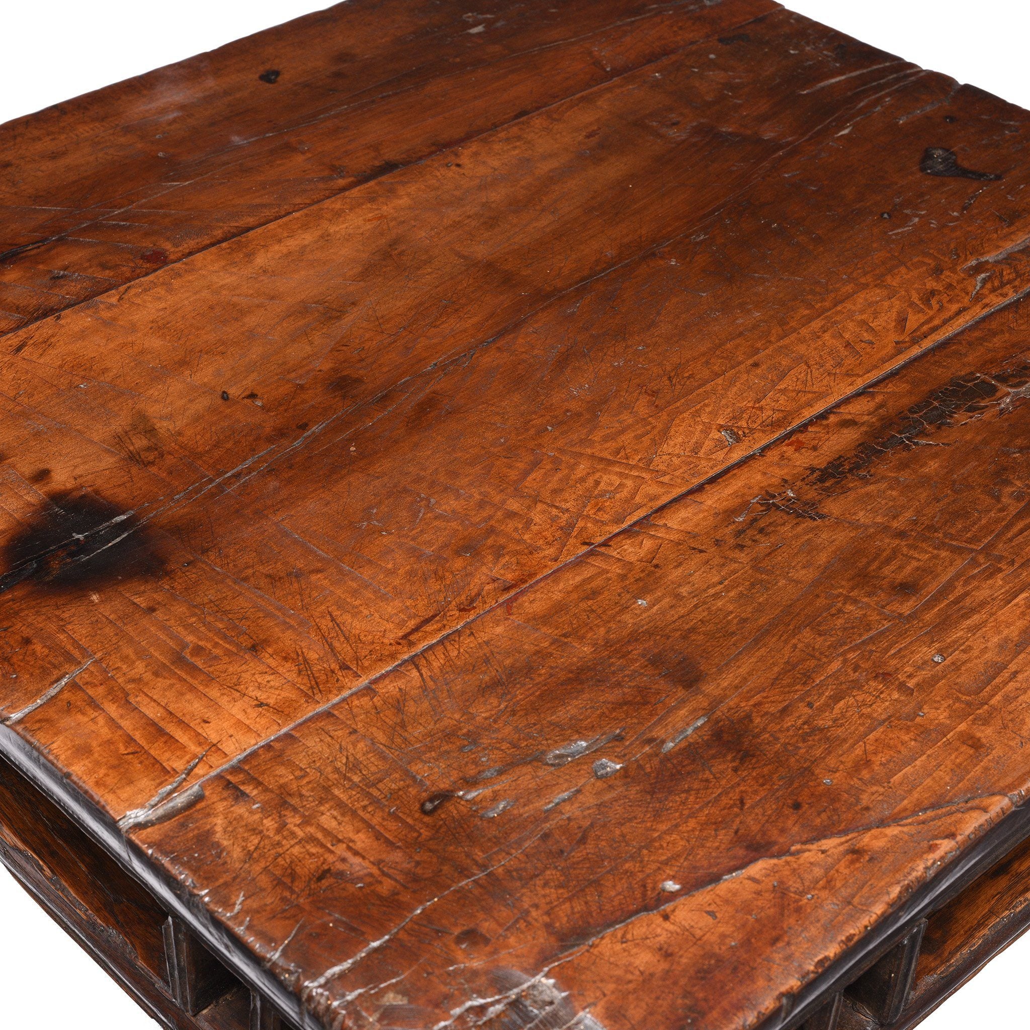 Walnut Side Table From Shanxi - Early 20thC - Image 4