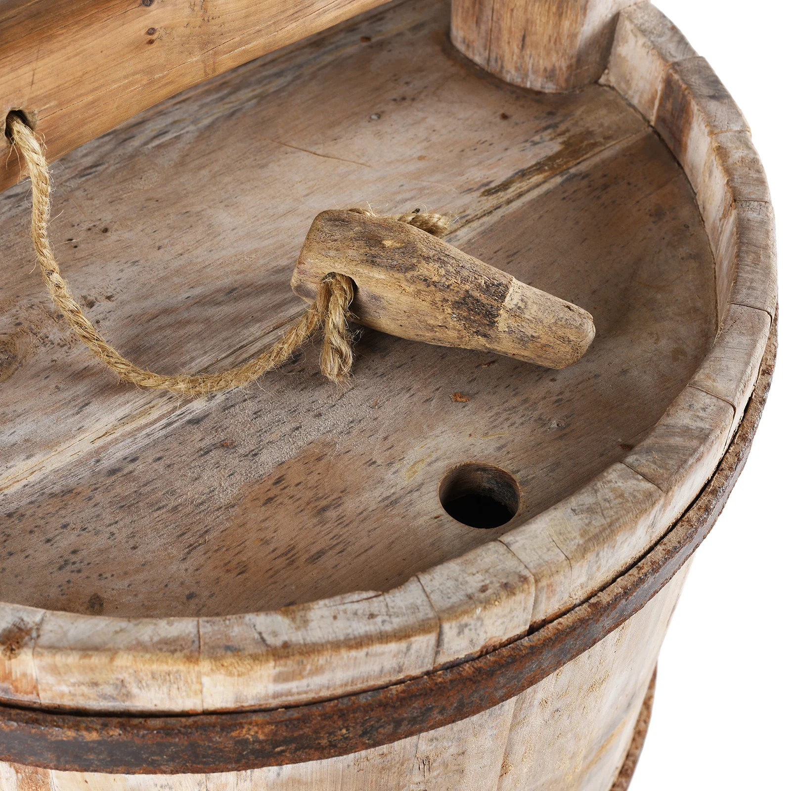 Cypress Wood Wine Storage Barrel - 1920 - Image 2