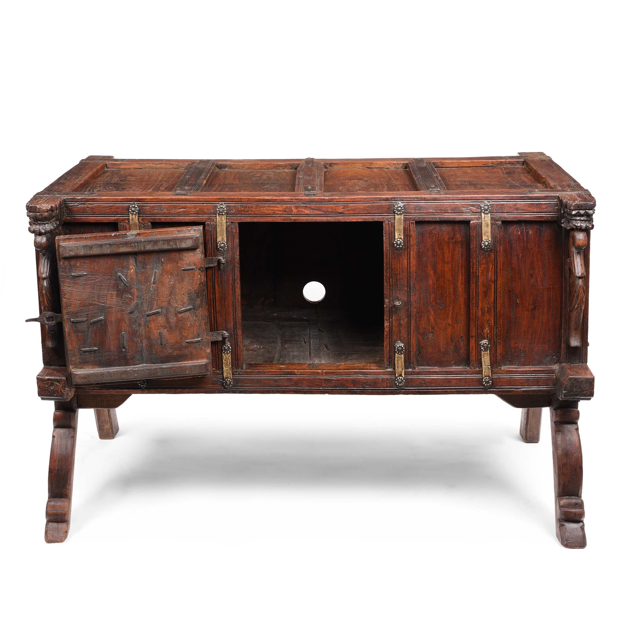Manjus (Dowry Chest) From Banswara Tribal Region - 19thC - Image 5