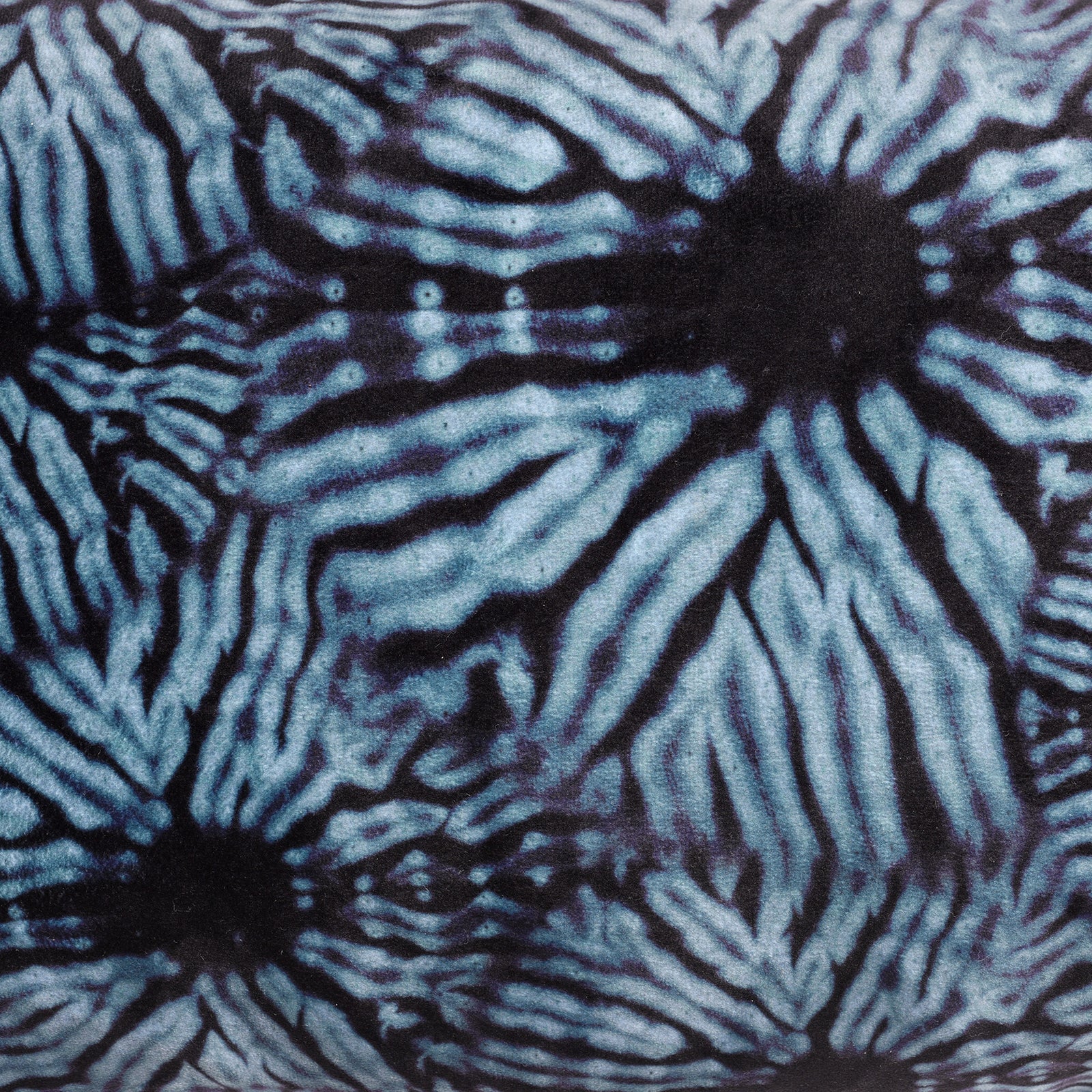 Dark Indigo Itajime Long Cushion - Image 2