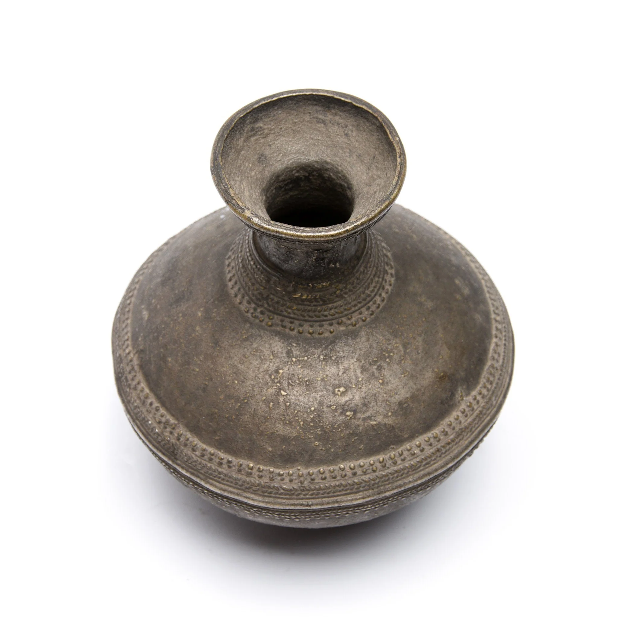 Dhokra Brass Pot From Orissa - Ca 100 Yrs Old - Image 2