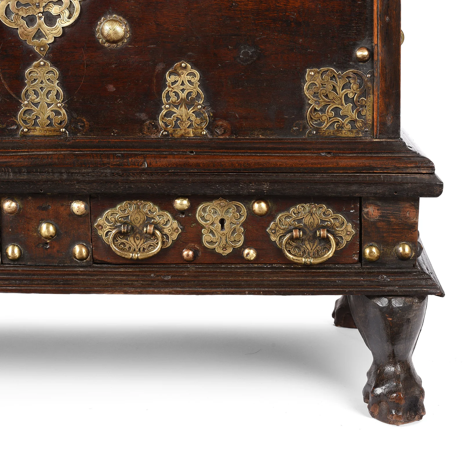 Dutch Colonial Chest from Ceylon - 18th Century - Image 12