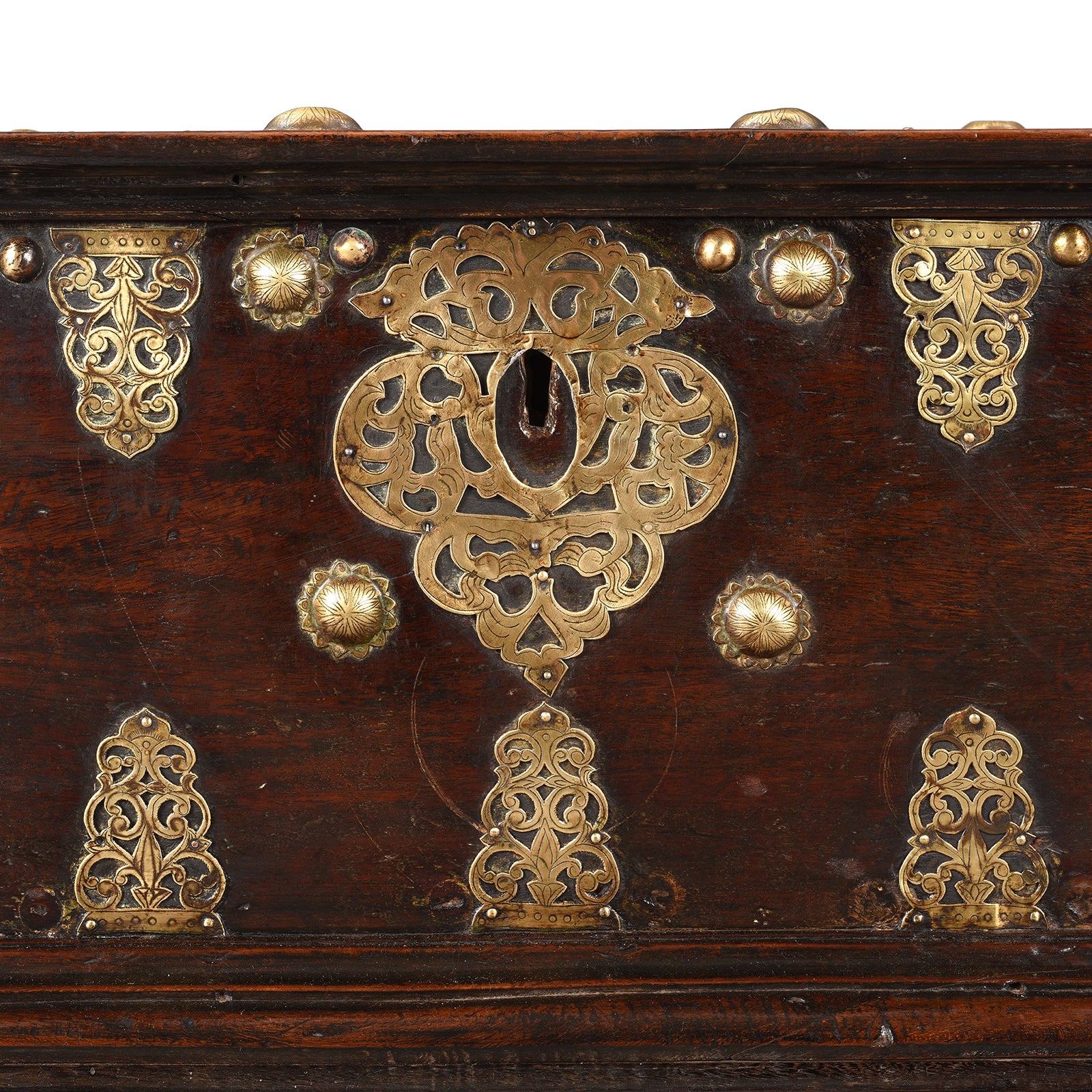 Dutch Colonial Chest from Ceylon - 18th Century - Image 3