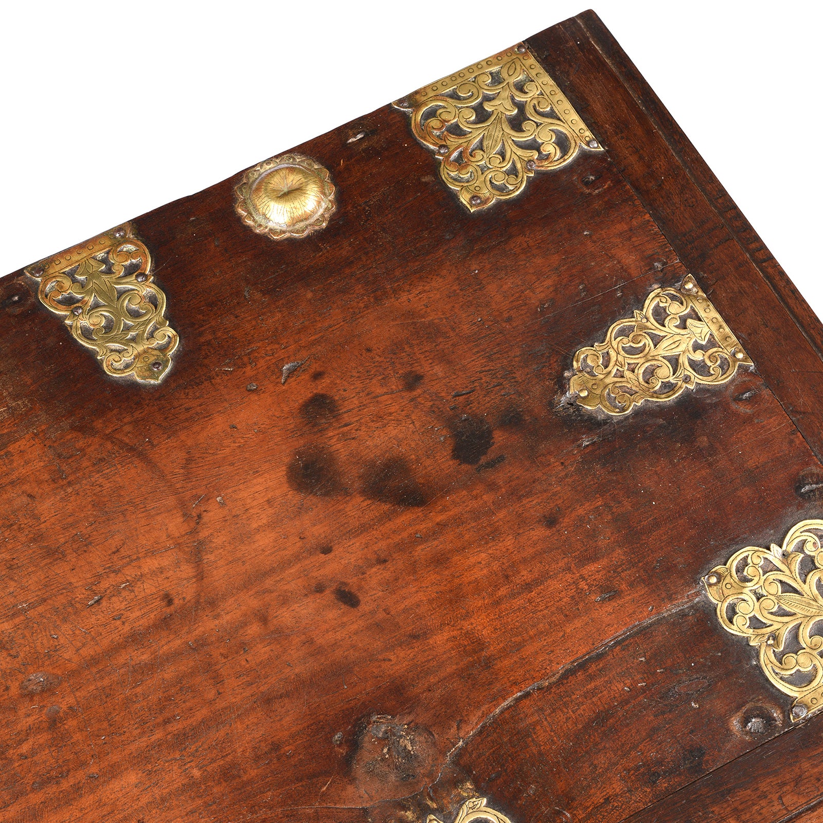 Dutch Colonial Chest from Ceylon - 18th Century - Image 8