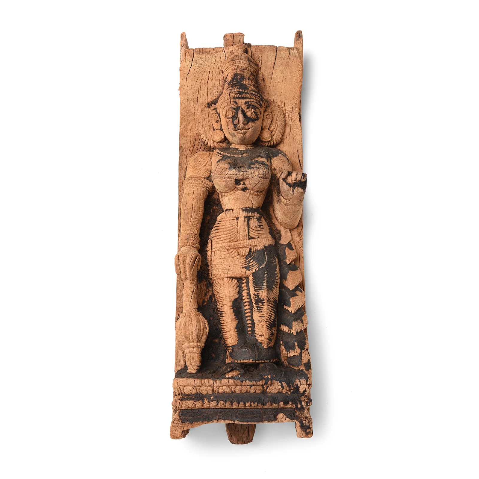 Dvarapala Guardian Chariot Carving - 19th Century - Image 2