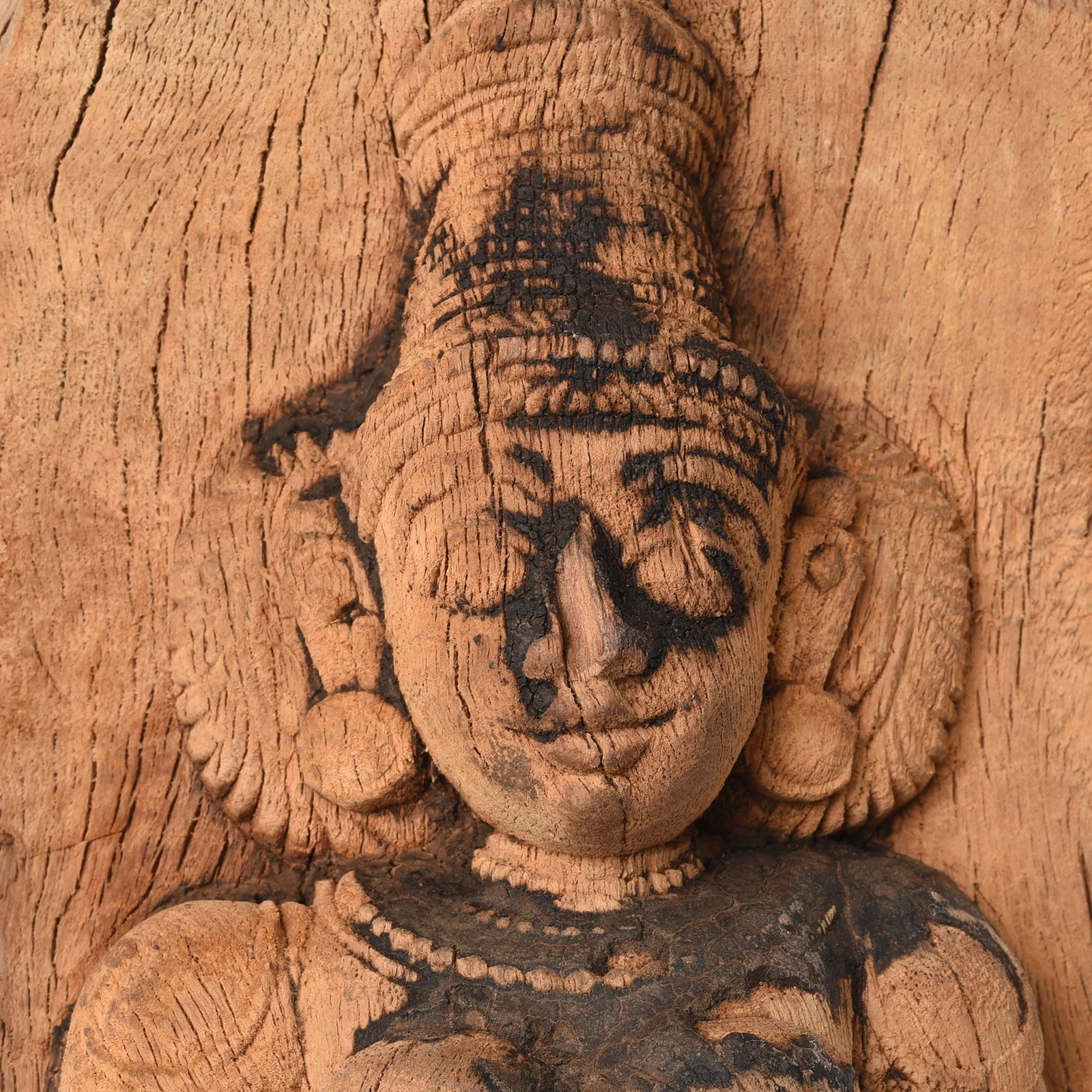Dvarapala Guardian Chariot Carving - 19th Century - Image 5