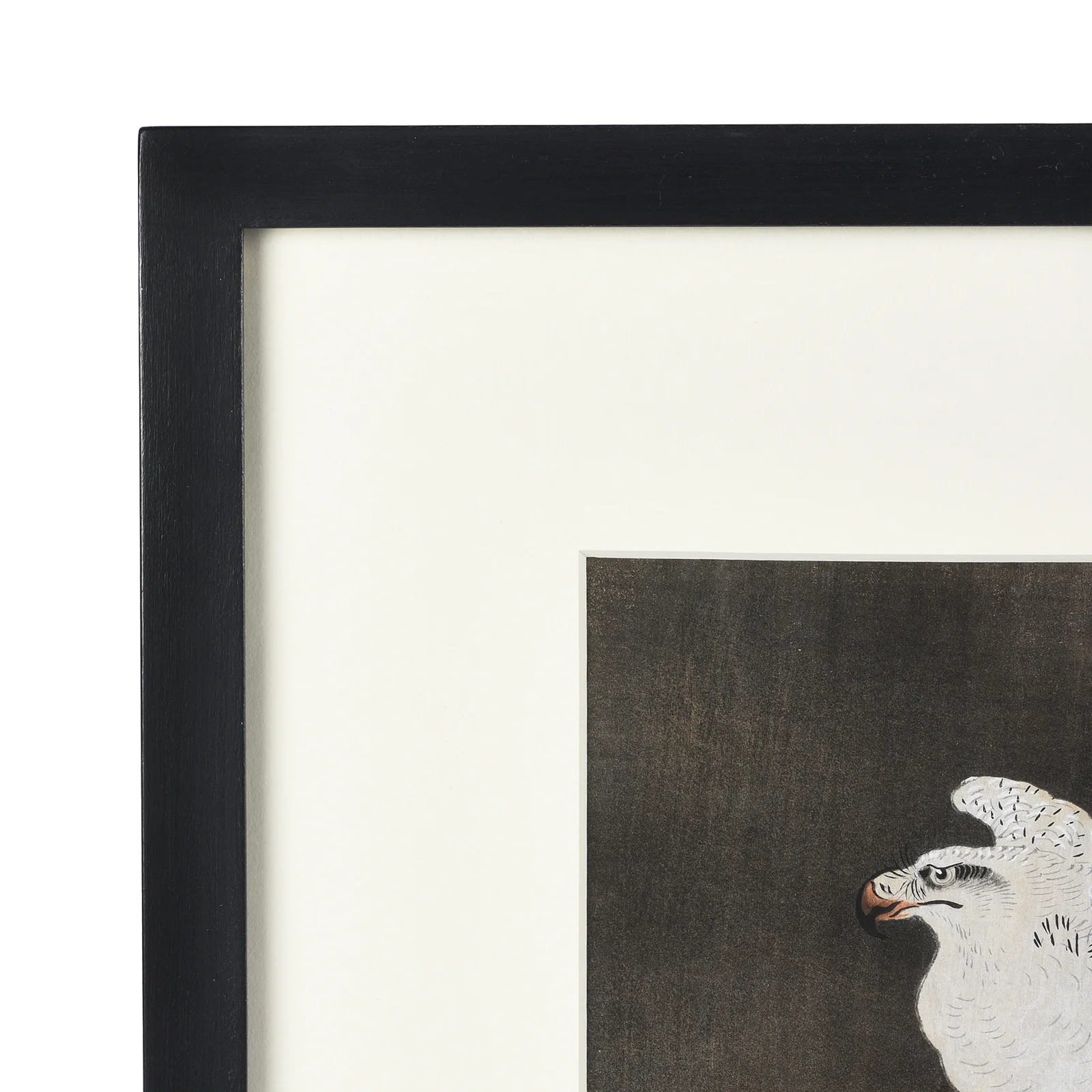 Framed Eagle Japanese Woodblock Print By Ohara Koson - Early 20th Century - Image 4