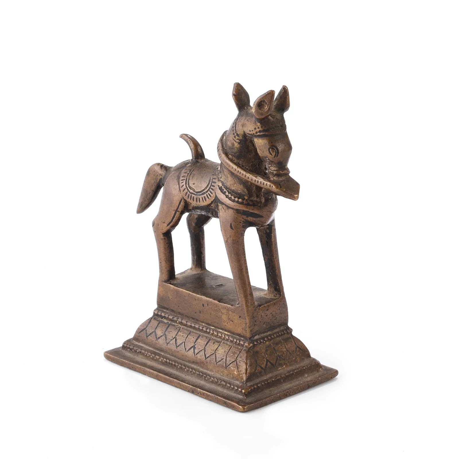 Early 19thC Bronze Horse From The Deccan
