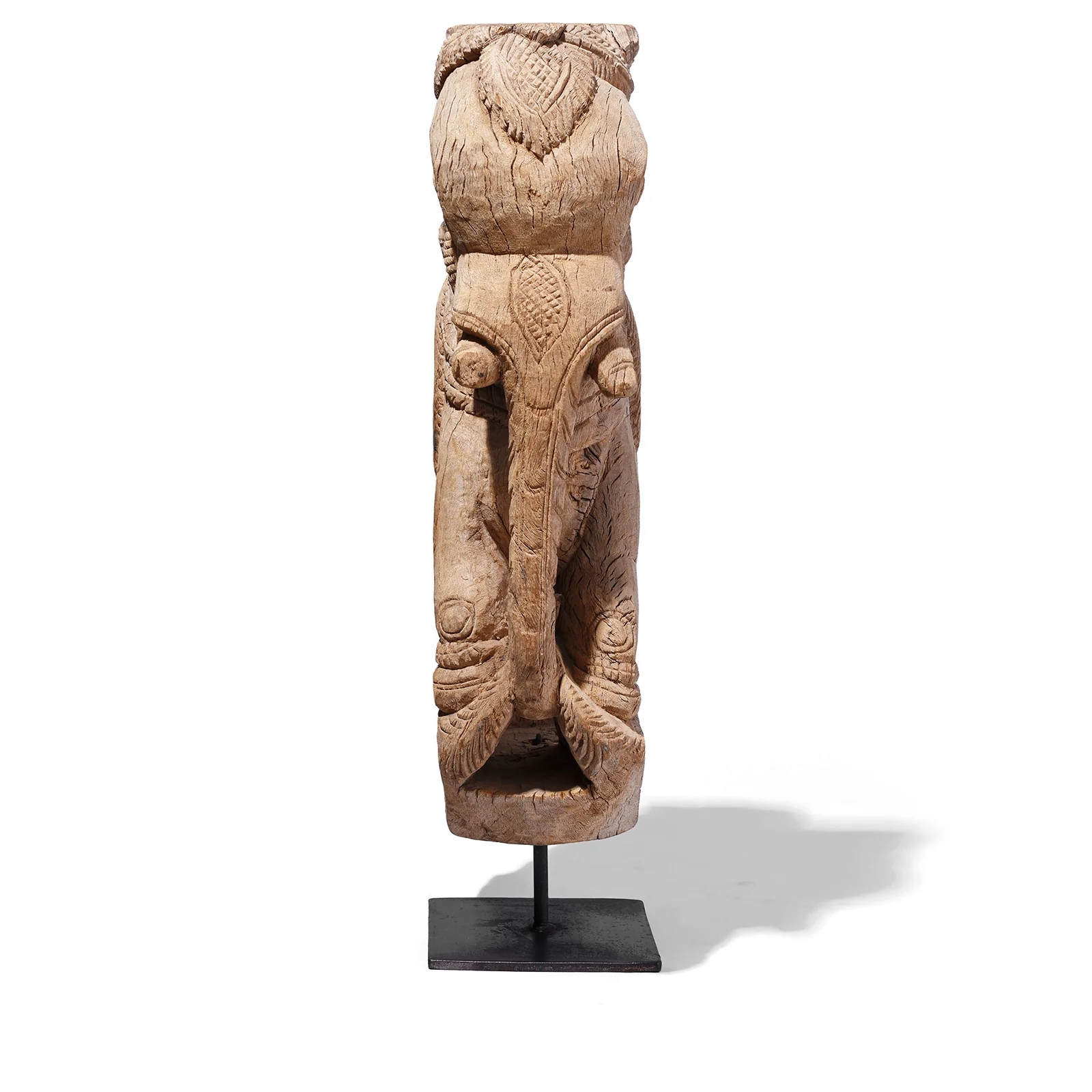 Elephant Corbel On Stand From Tamil Nadu- 19th Century - Image 4