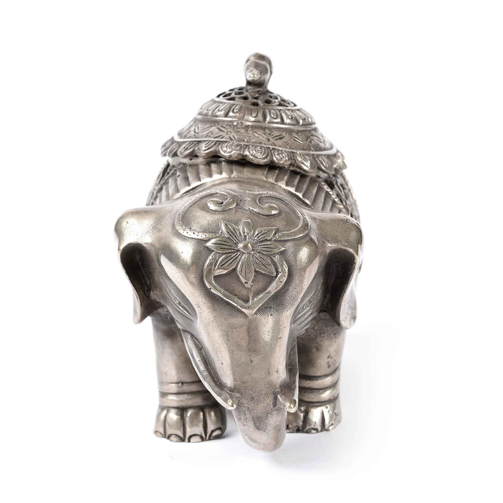 Reproduction Tibetan Elephant Incense Burner - Image 2
