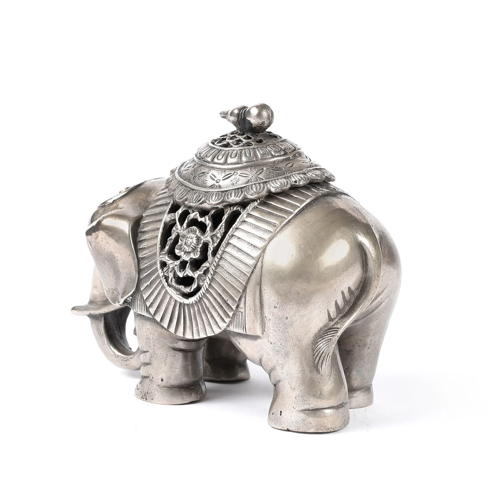 Reproduction Tibetan Elephant Incense Burner - Image 3