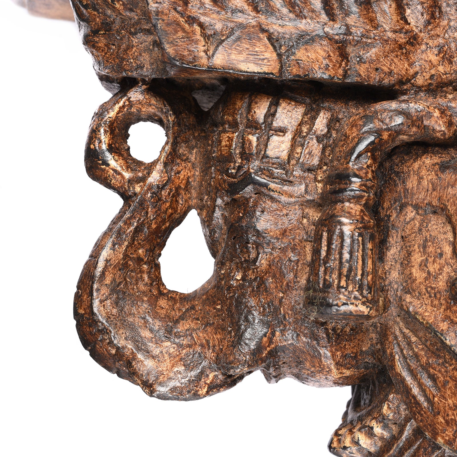 Elephant Shelf Bracket From Rajasthan - Image 4
