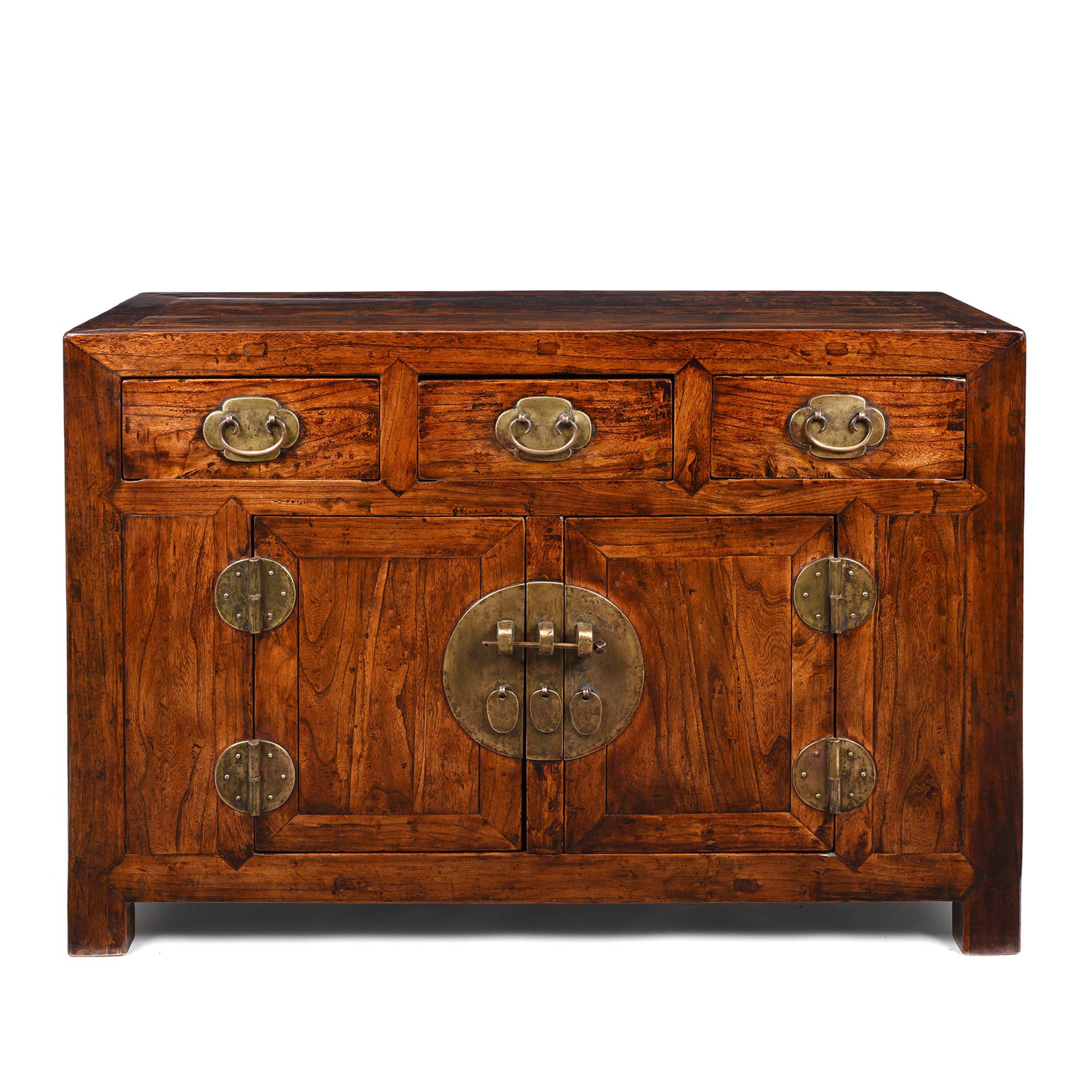 Elm & Catalpa Sideboard From Tianjin - 19thC