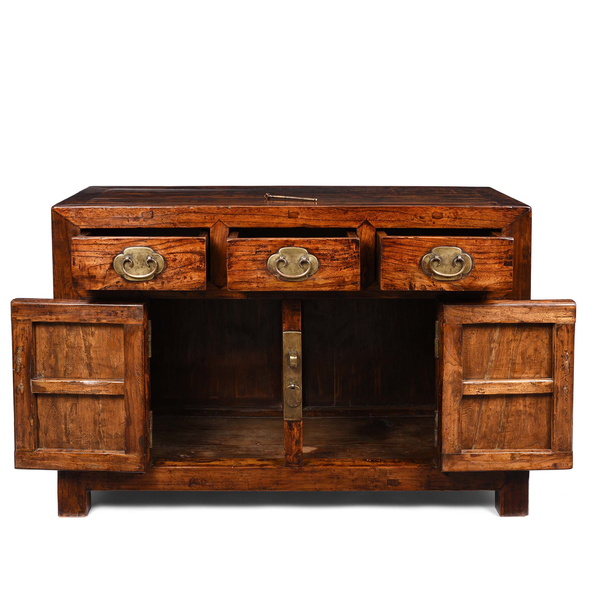 Elm & Catalpa Sideboard From Tianjin - 19thC - Image 4