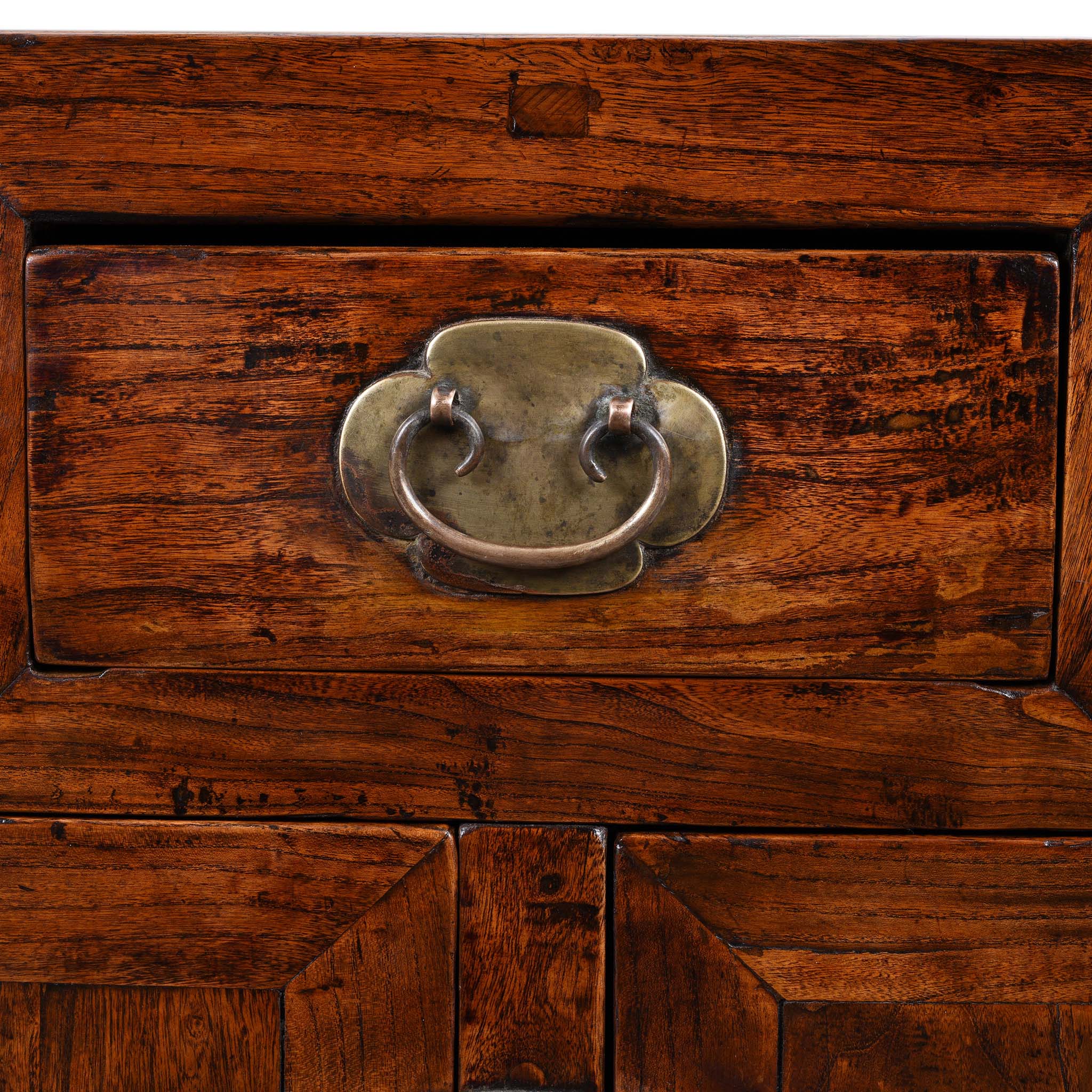 Elm & Catalpa Sideboard From Tianjin - 19thC - Image 9