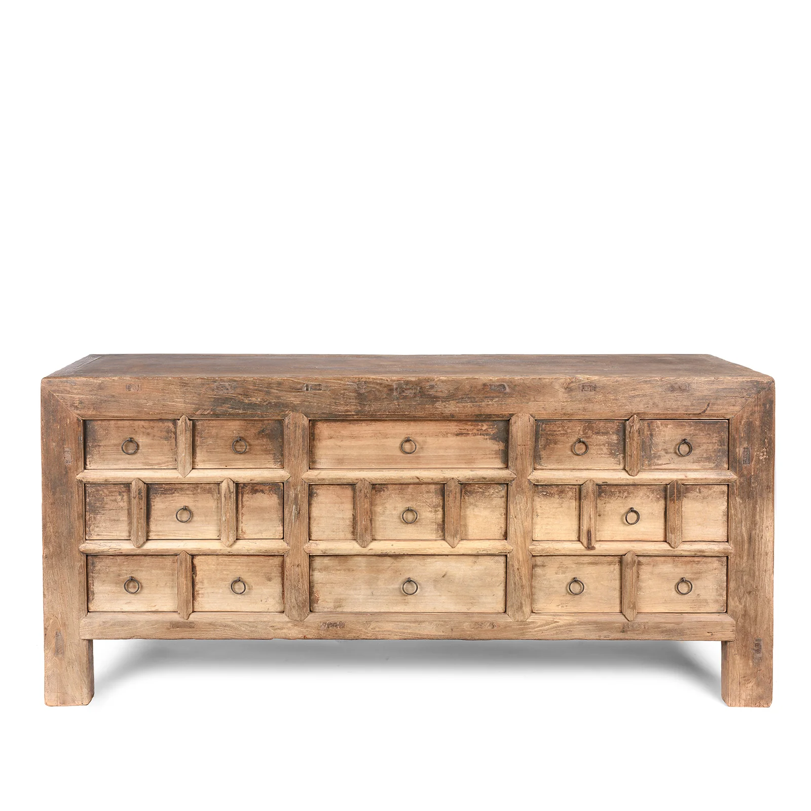 Elm Chest Of Drawers From Gansu - 19th Century - Image 2
