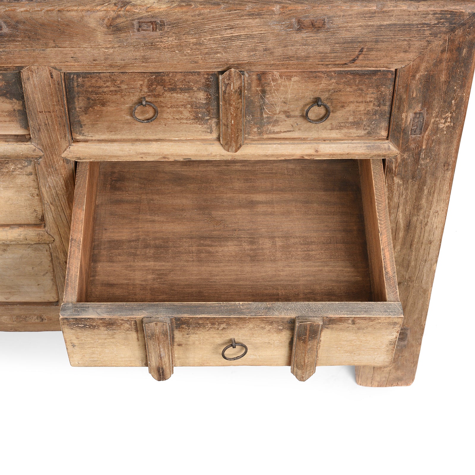 Elm Chest Of Drawers From Gansu - 19th Century - Image 6