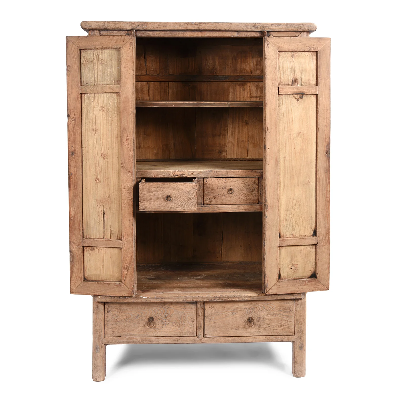 Elm Chinese Cabinet From Shanxi - 19thC - Image 7