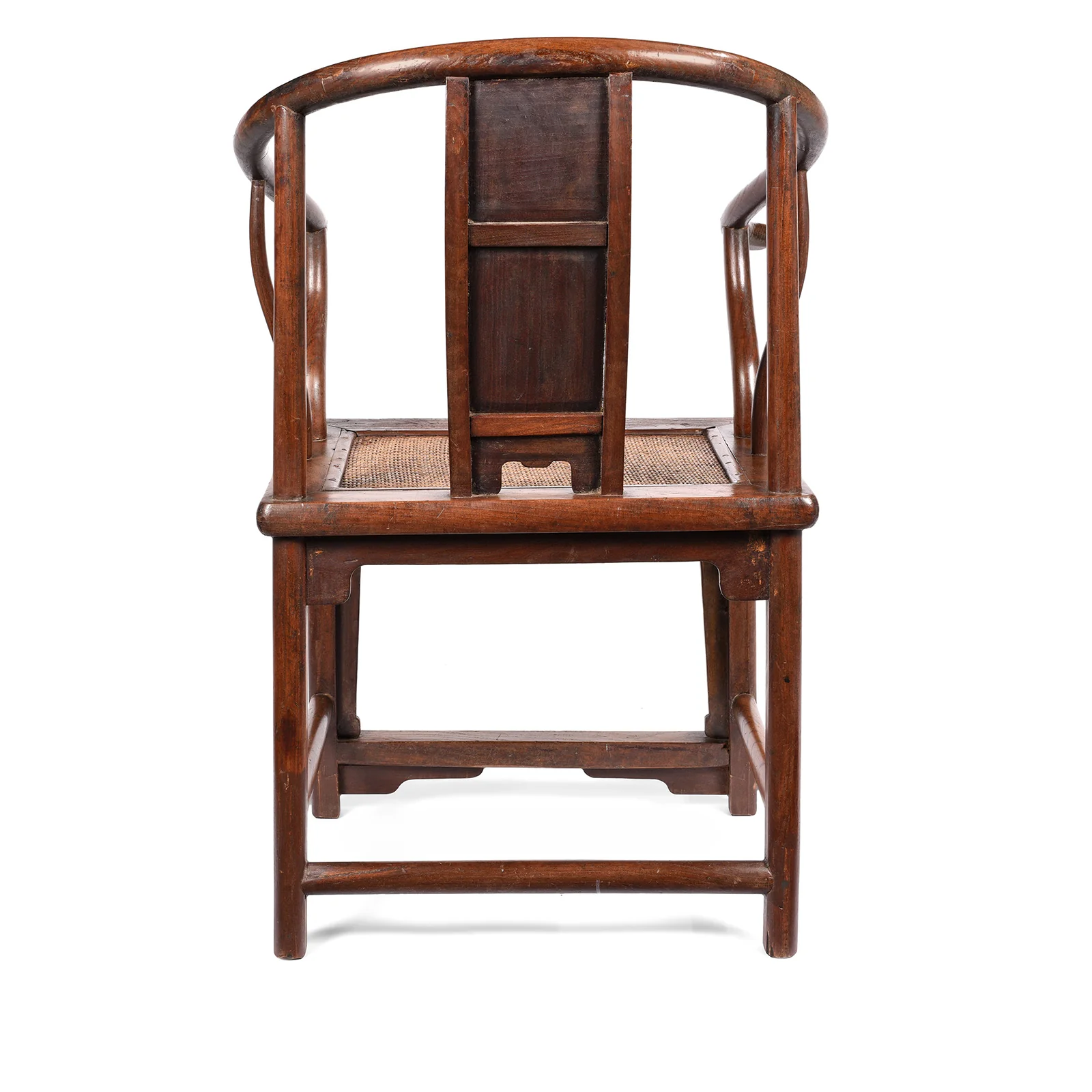 Chinese Elm Horseshoe Chair - Late 19thC - Image 6