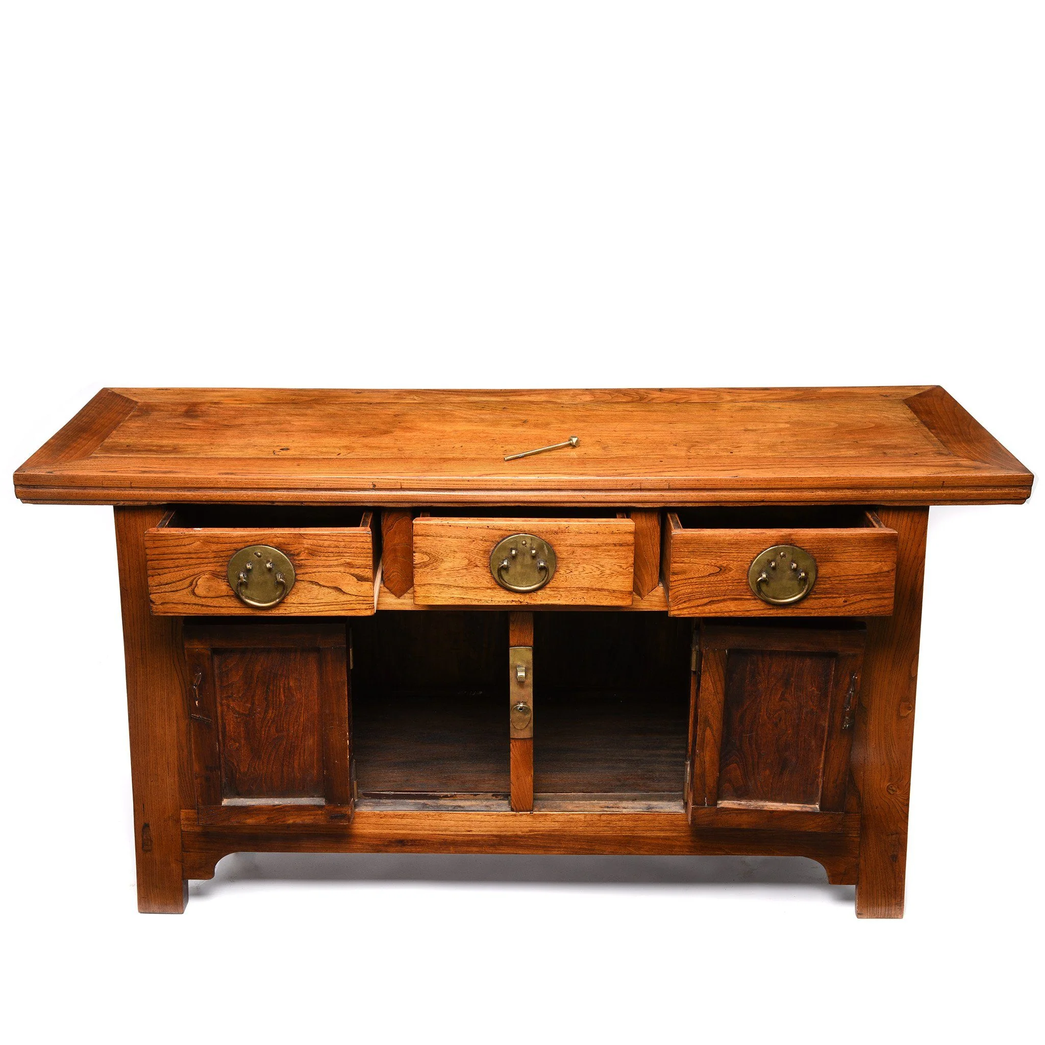 Elm Chinese Sideboard From Peking - Late 19thC - Image 8
