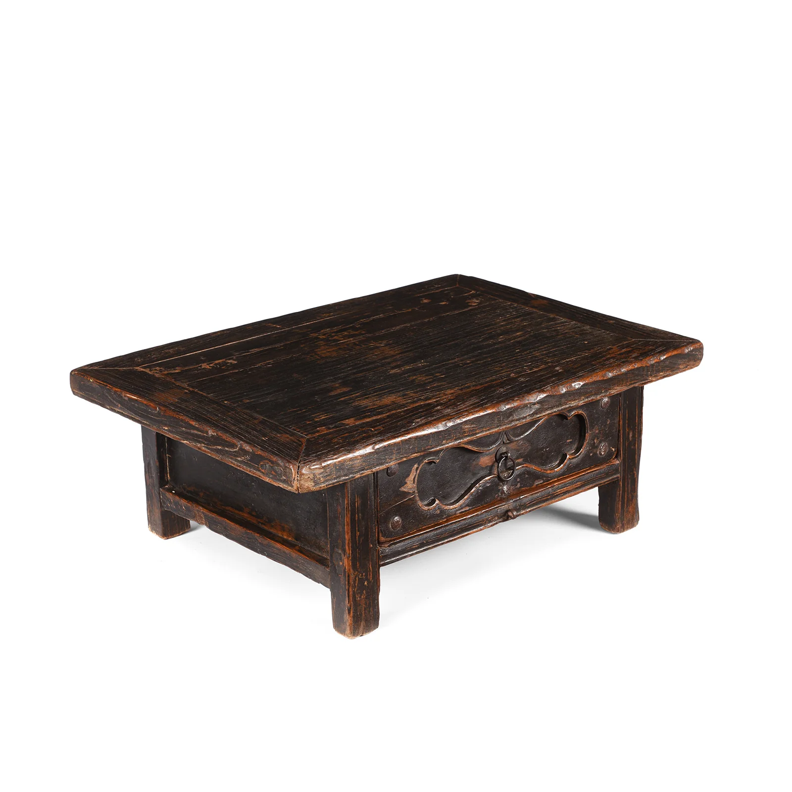 Painted Elm Kang Table From Shanxi  - Late 19thC - Image 4