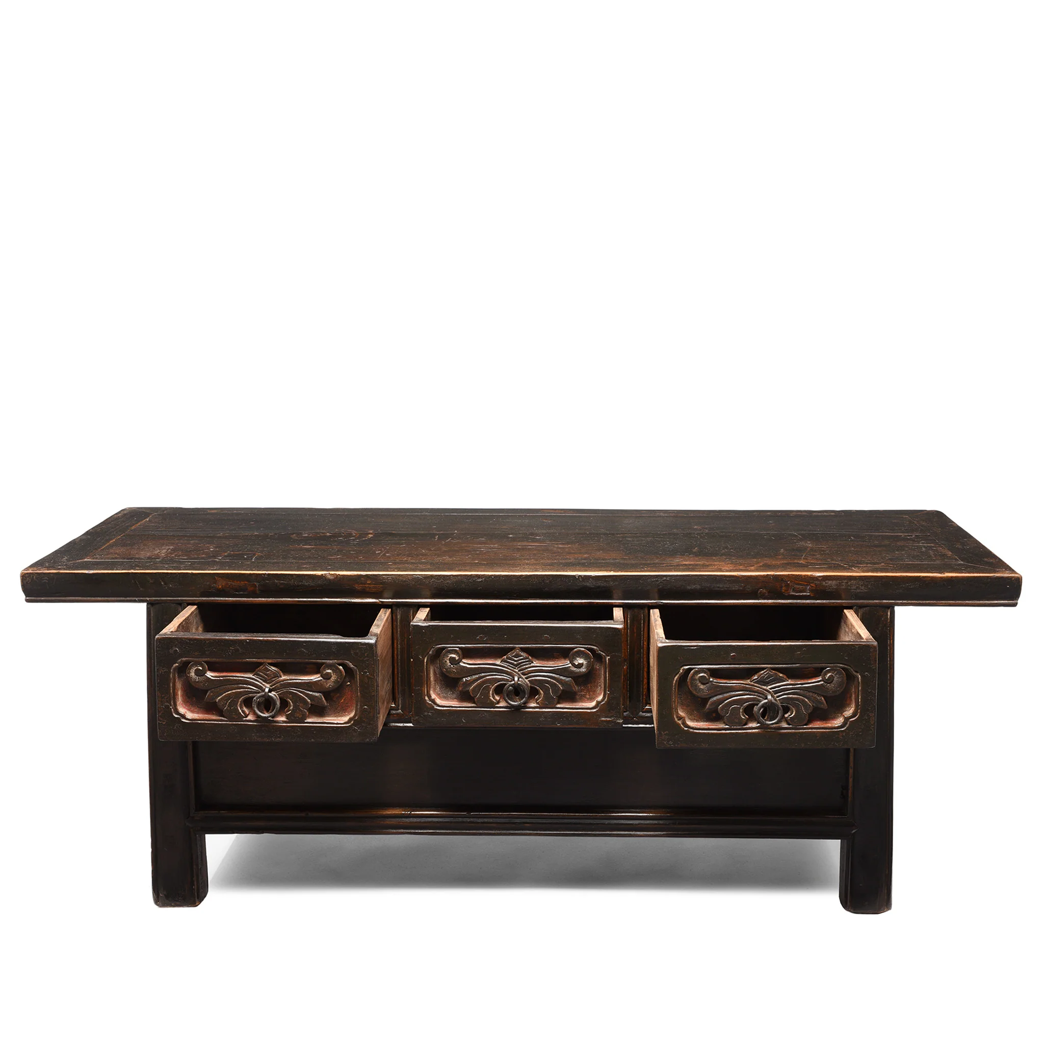 Painted Elm Kang Table From Shanxi - Late 19thC - Image 3