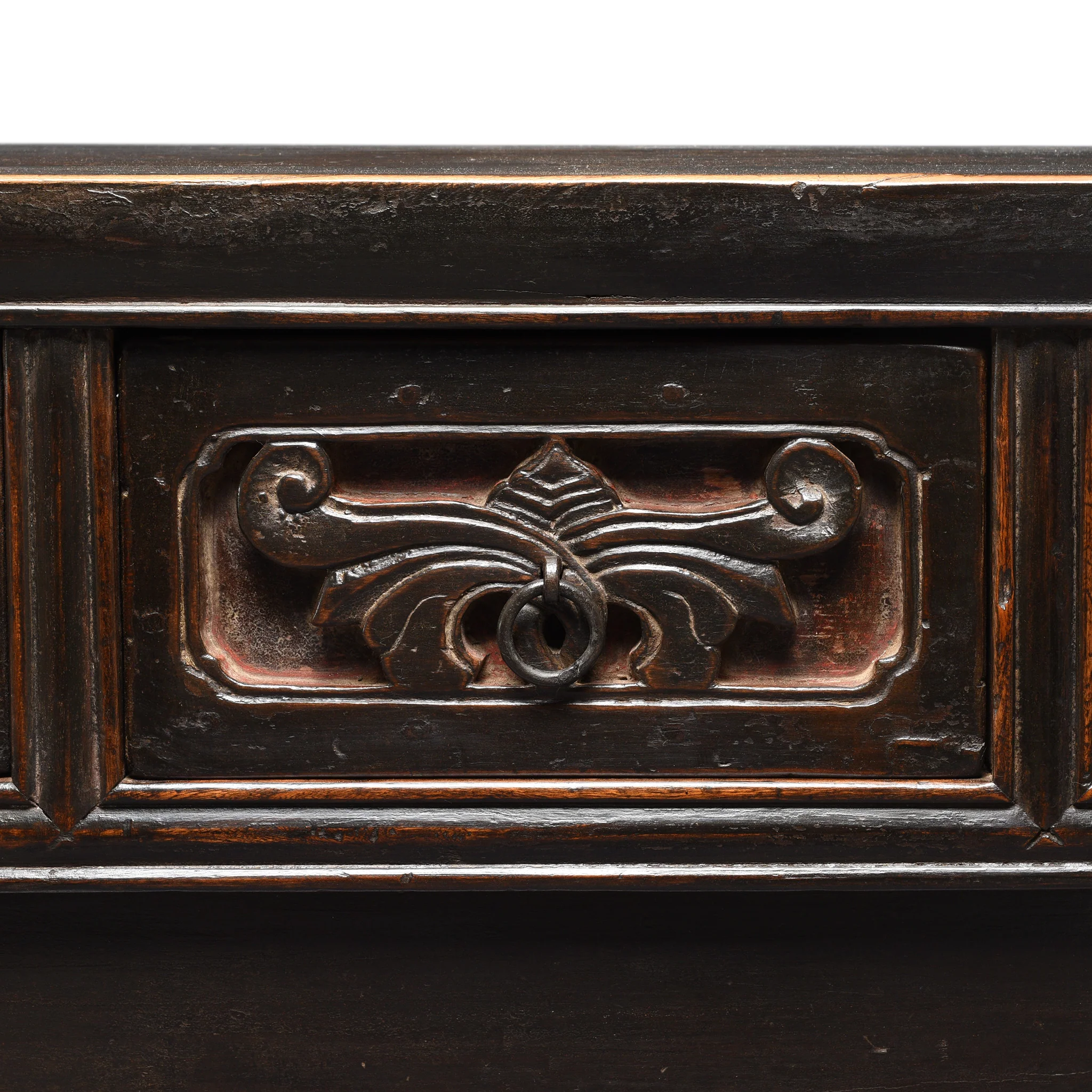 Painted Elm Kang Table From Shanxi - Late 19thC - Image 6