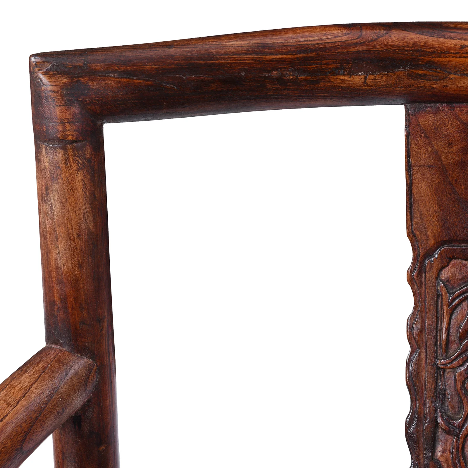 Elm Officials Hat Chair Made From Reclaimed Wood - Image 5