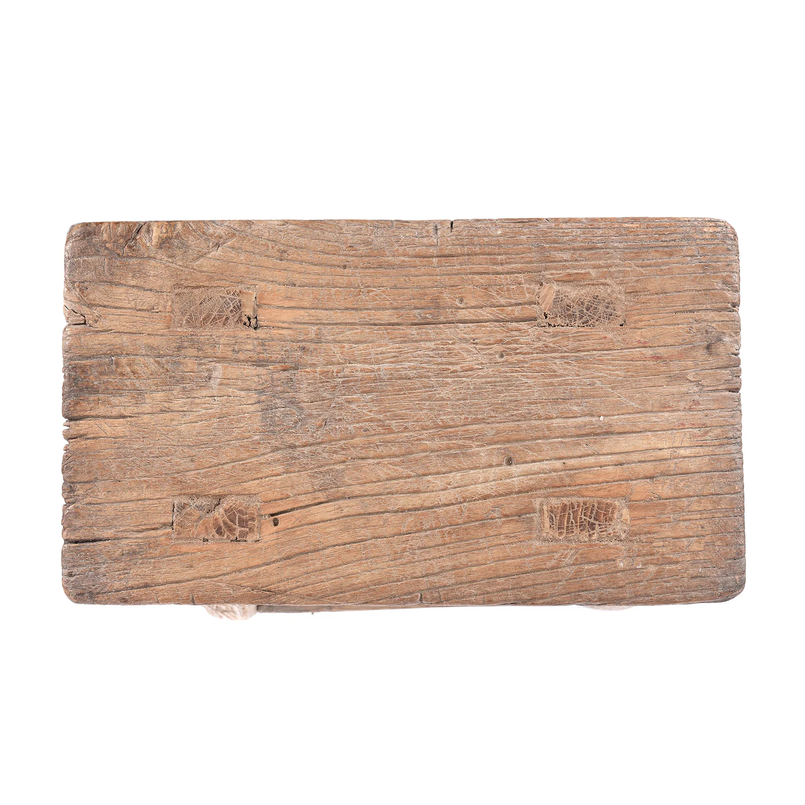 Bleached Elm Farmers Milking Stool - 19th Century - Image 5