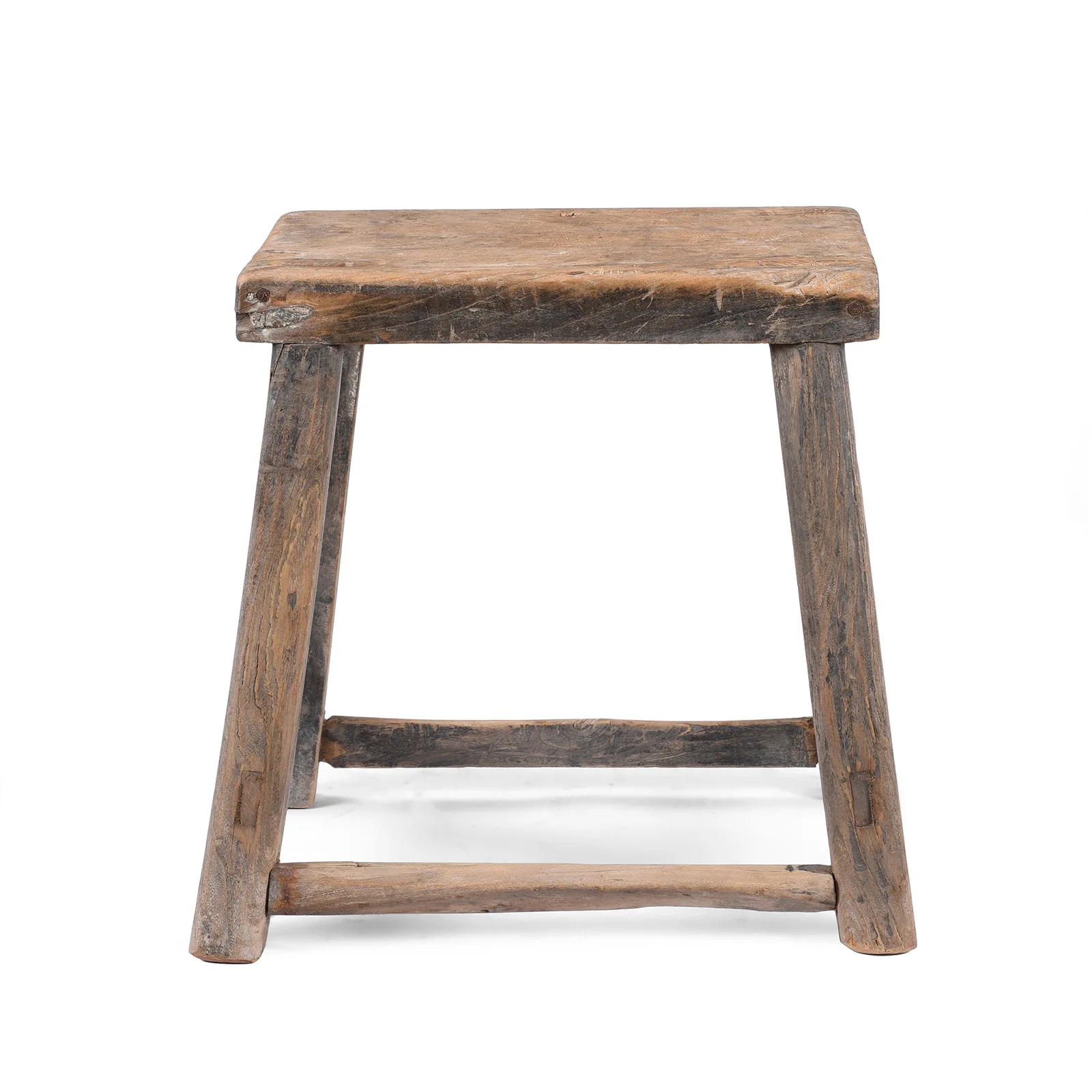 Elm Milking Stool From Shanxi - 19th Century - Image 4