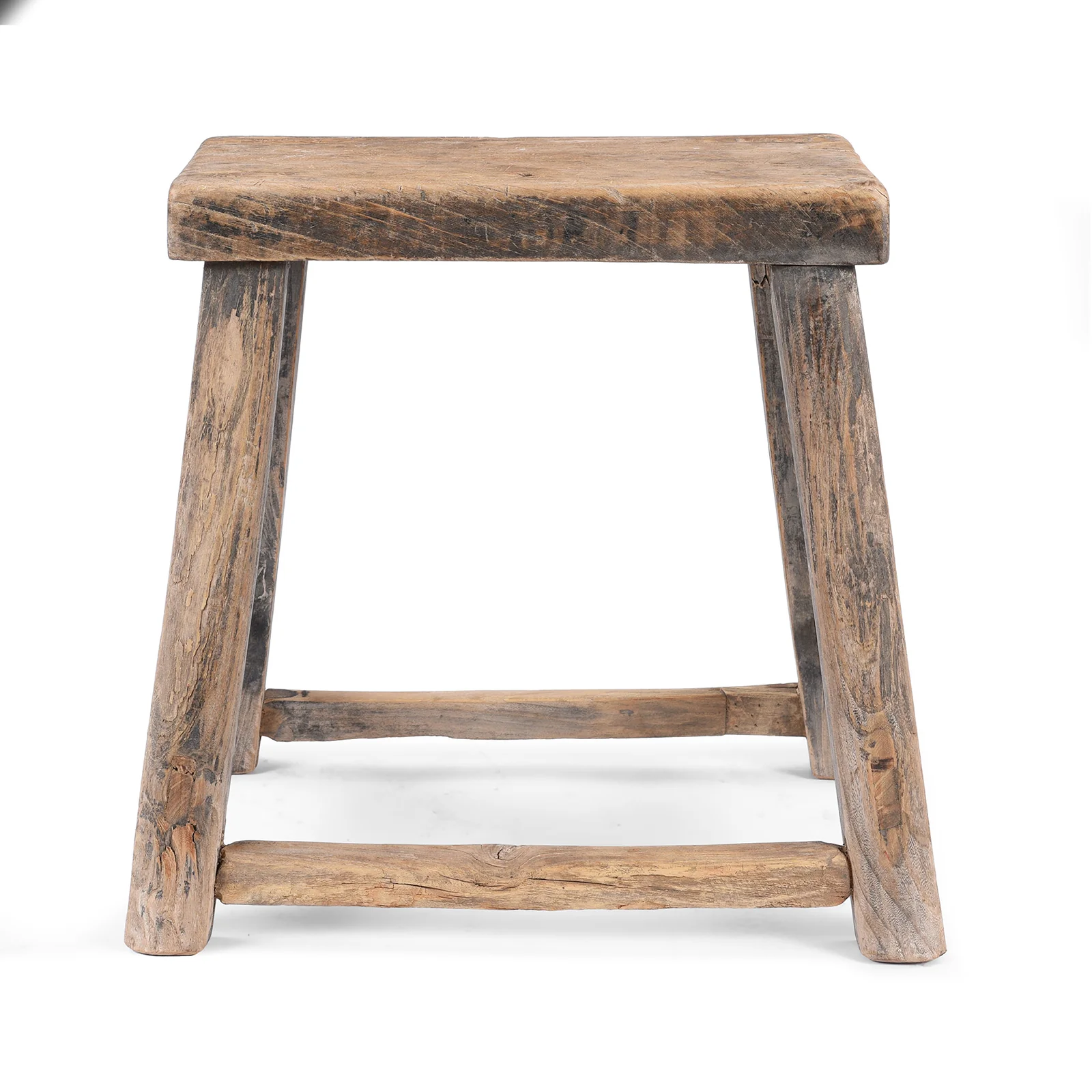 Elm Milking Stool From Shanxi - 19th Century - Image 6