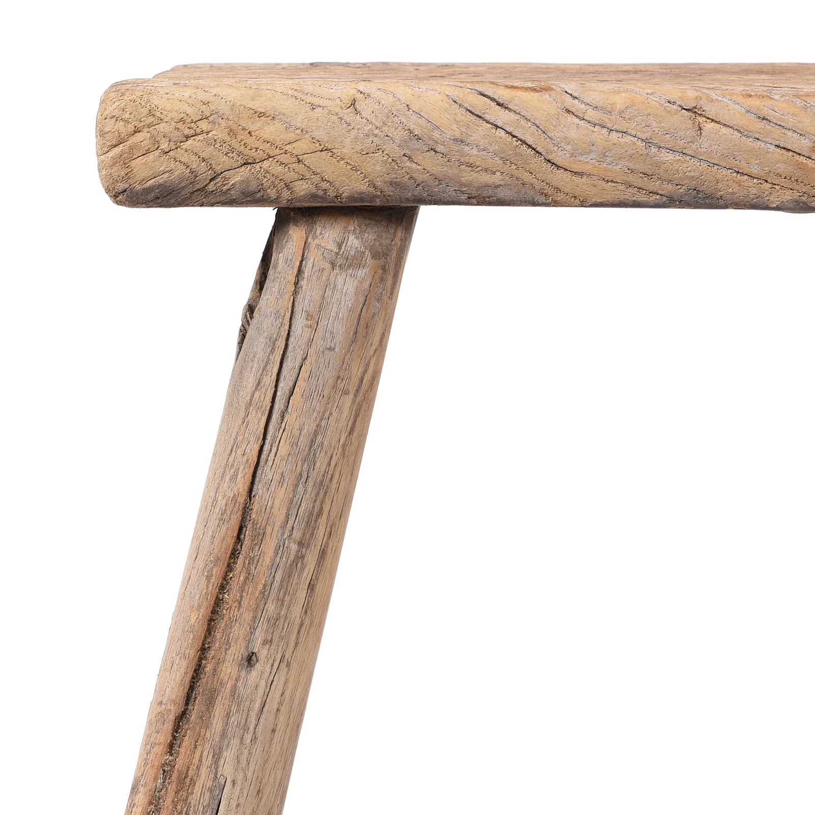 Chinese Elm Saddle Stool From Shanxi - 19th Century - Image 2