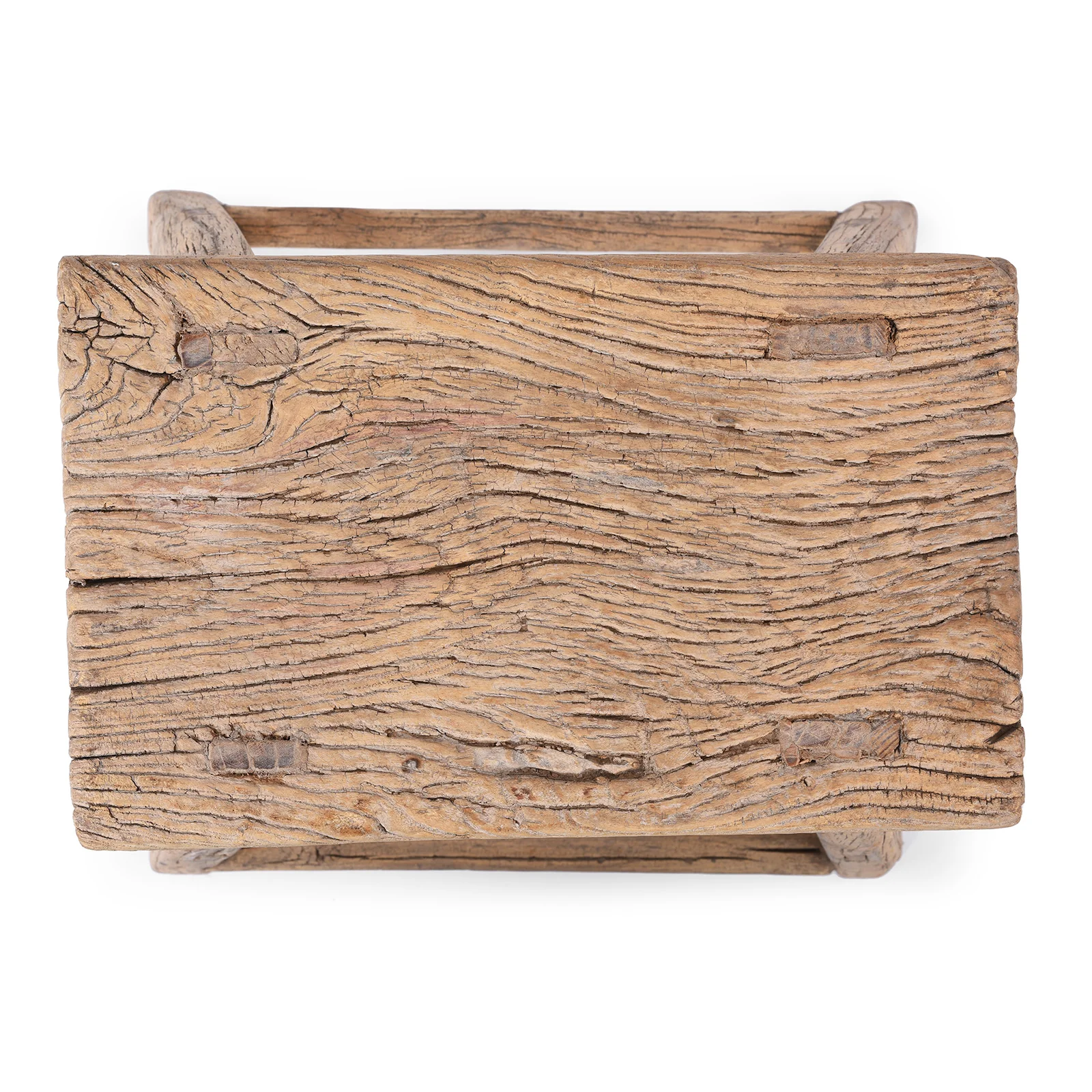 Chinese Elm Saddle Stool From Shanxi - 19th Century - Image 4