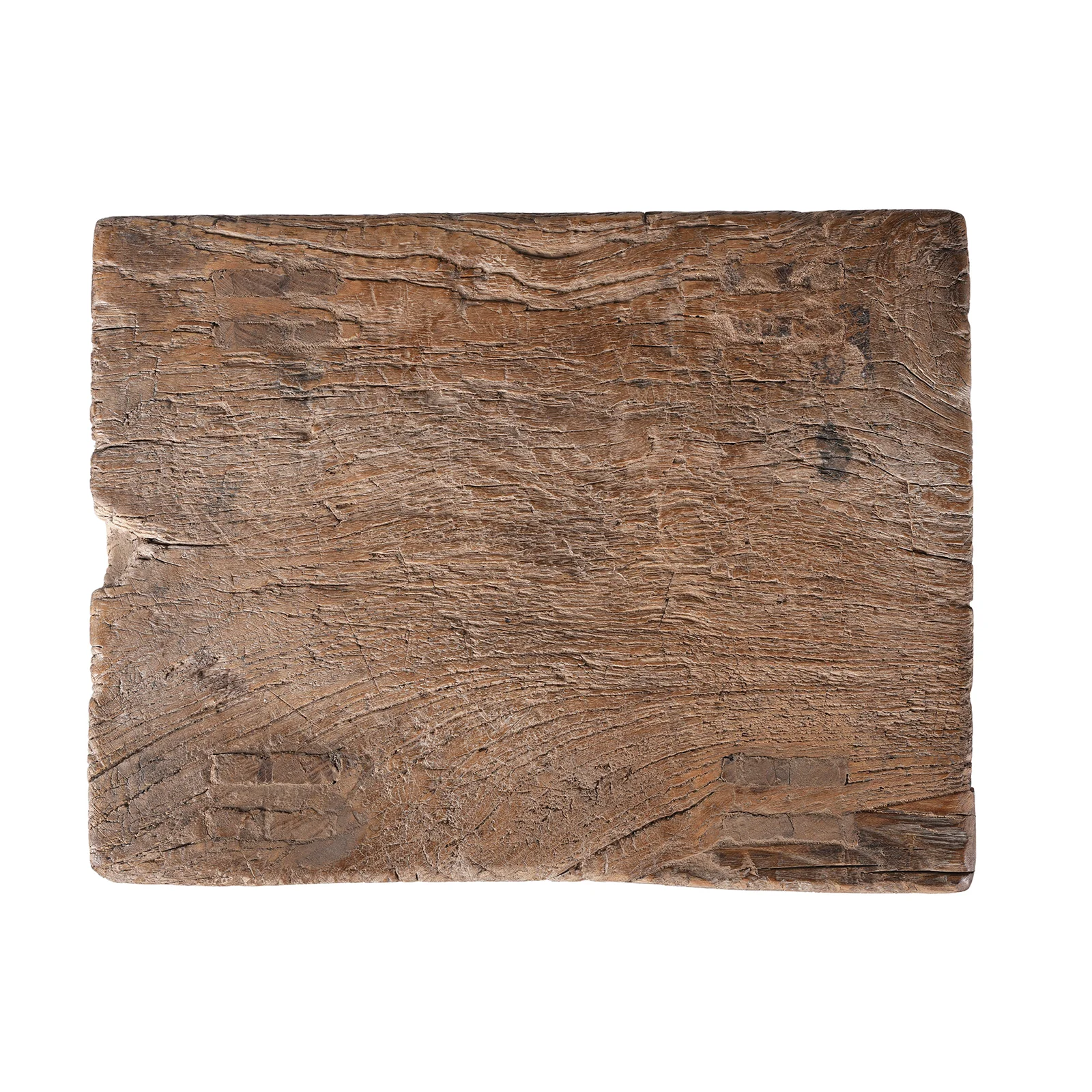 Bleached Elm Farmers Stool From Henan - 19th Century - Image 4