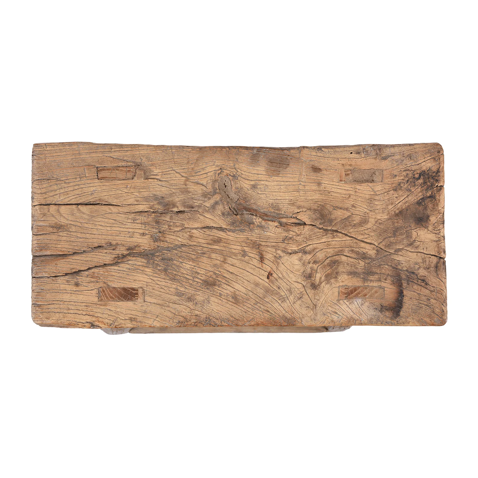 Chinese Elm Saddle Stool From Shanxi - 19th Century - Image 5