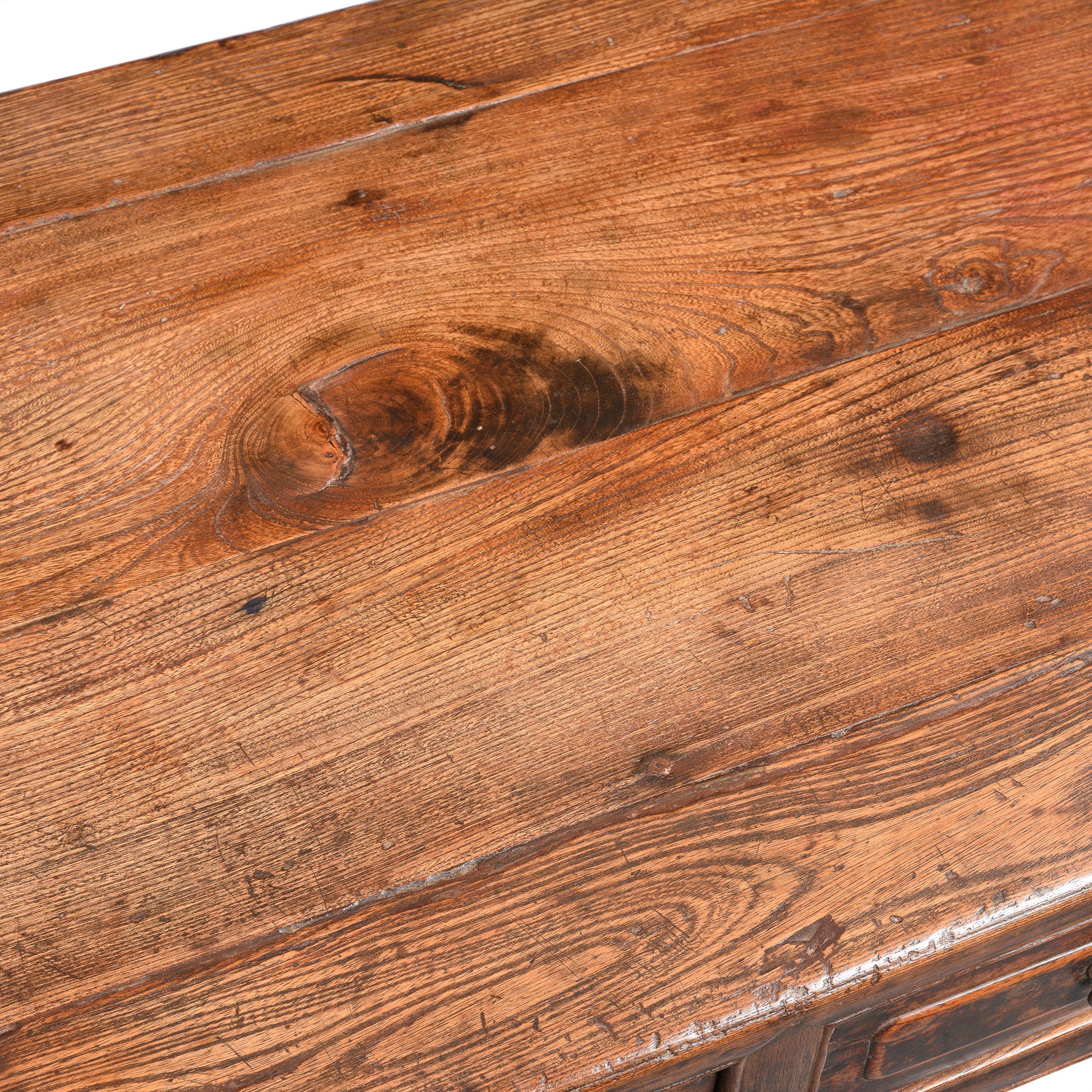 Red Elm Desk From Shanxi Province - 19thC - Image 7