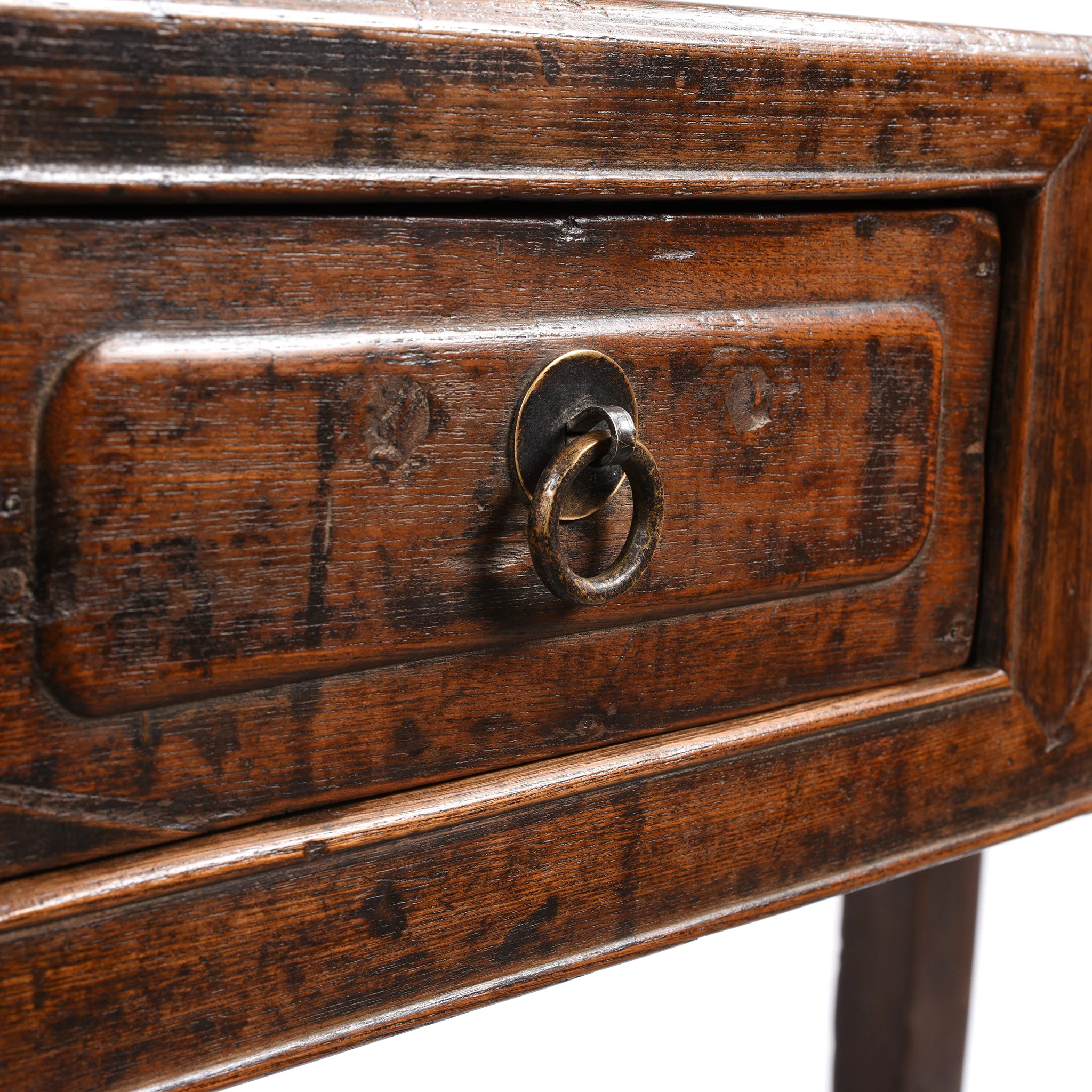 Red Elm Desk From Shanxi Province - 19thC - Image 9