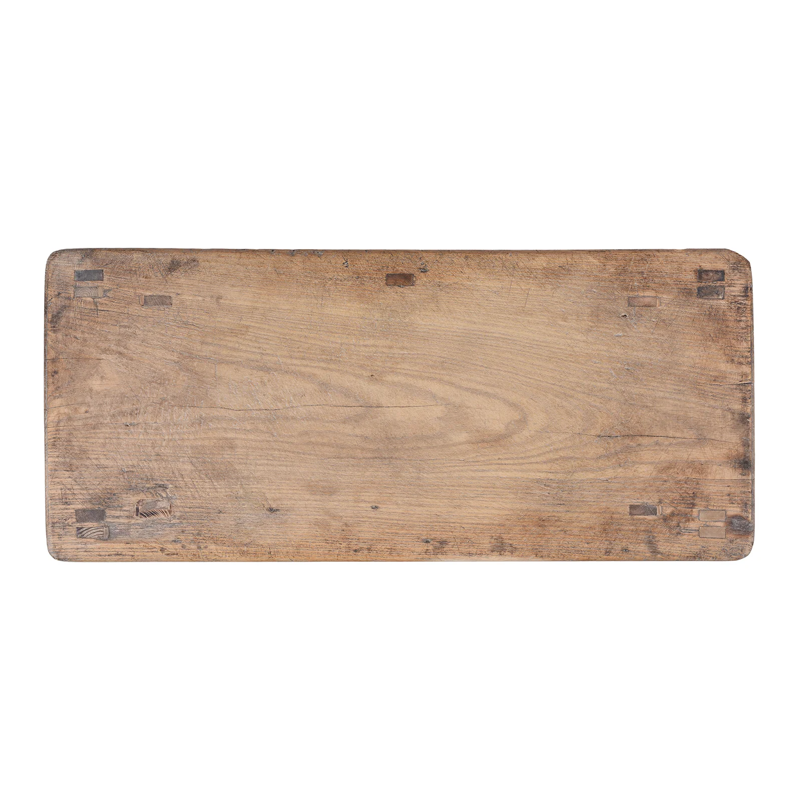 Small Bleached Farmhouse Coffee Table From Henan - Ca 1900 - Image 3