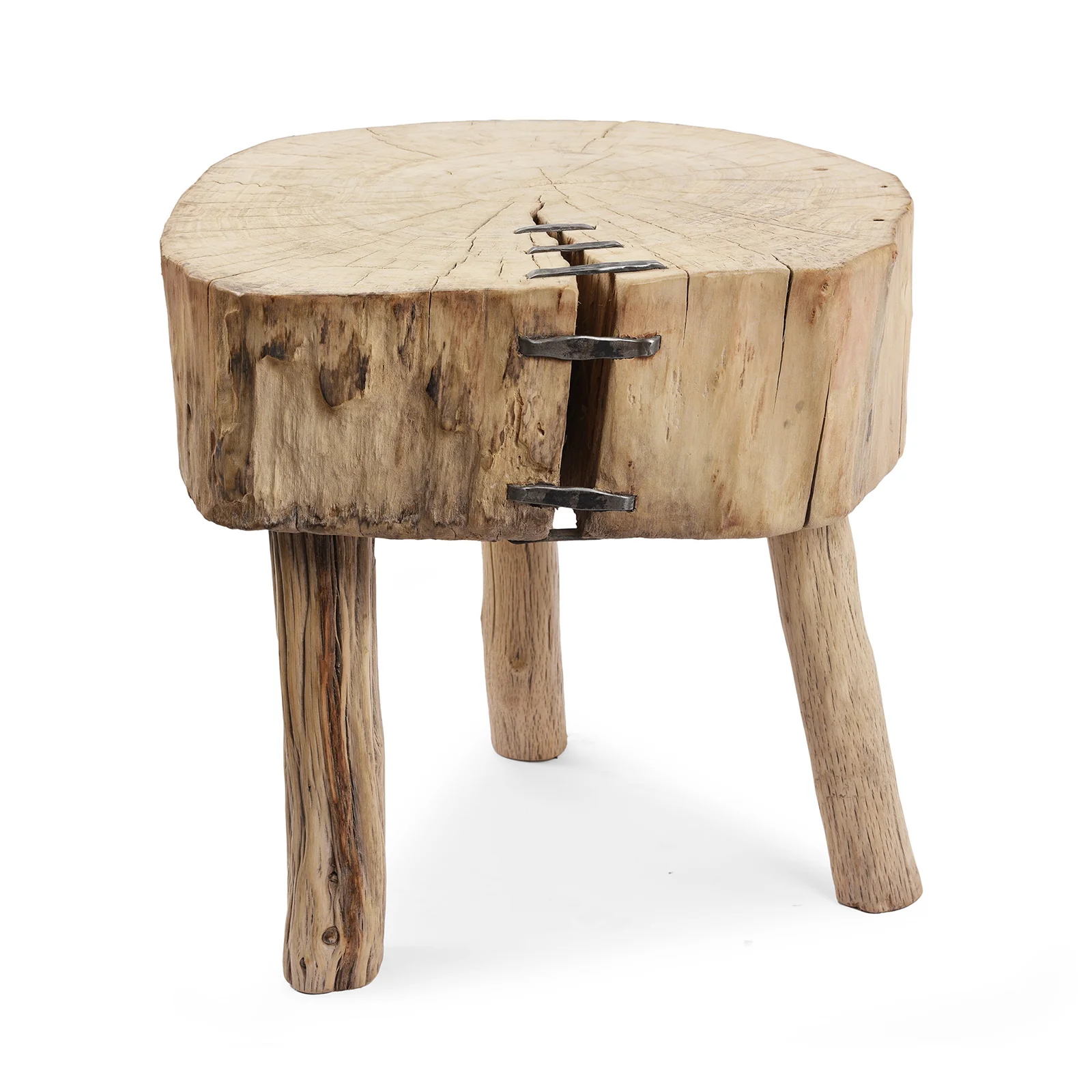 Farmers Chopping Block Stool - Image 2