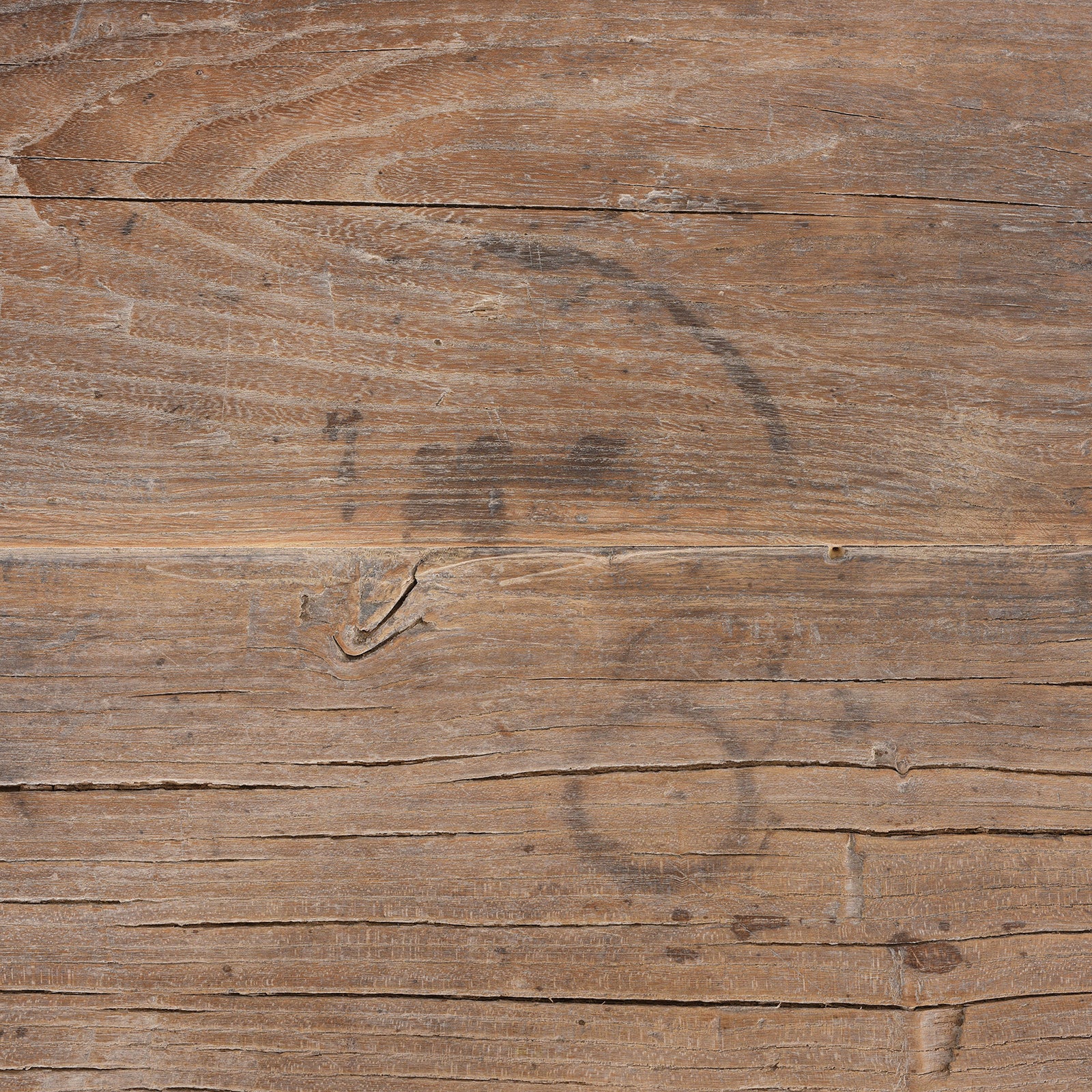 Farmhouse Bleached Elm Console Table With Shelf - Image 5