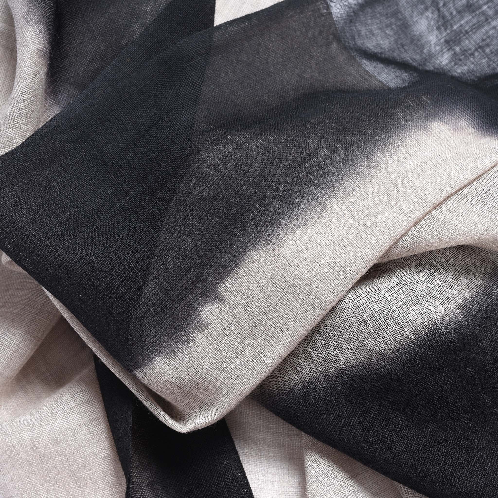 Fine Wool and Silk Scarf - Various Colours - Image 3