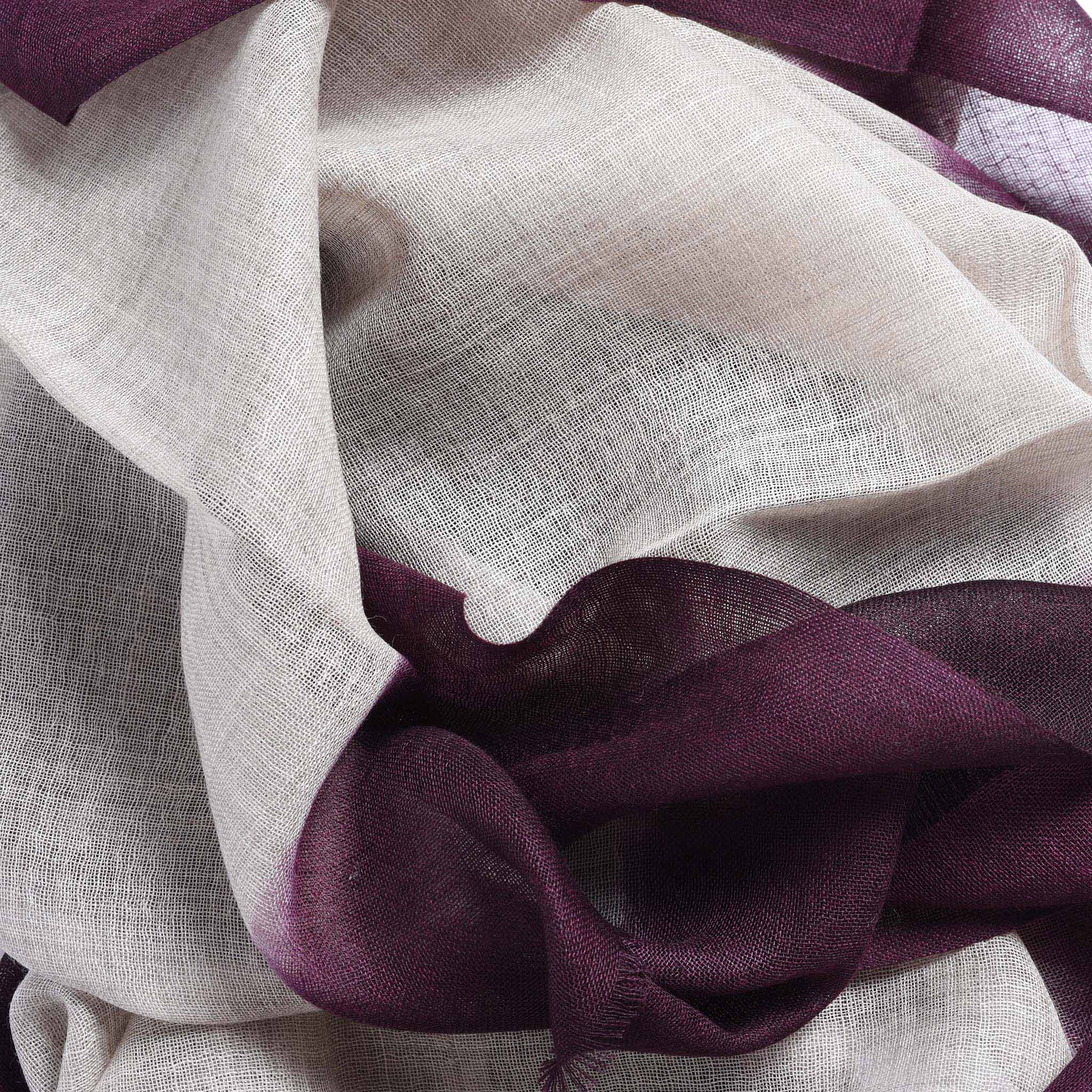 Fine Wool and Silk Scarf - Various Colours - Image 7