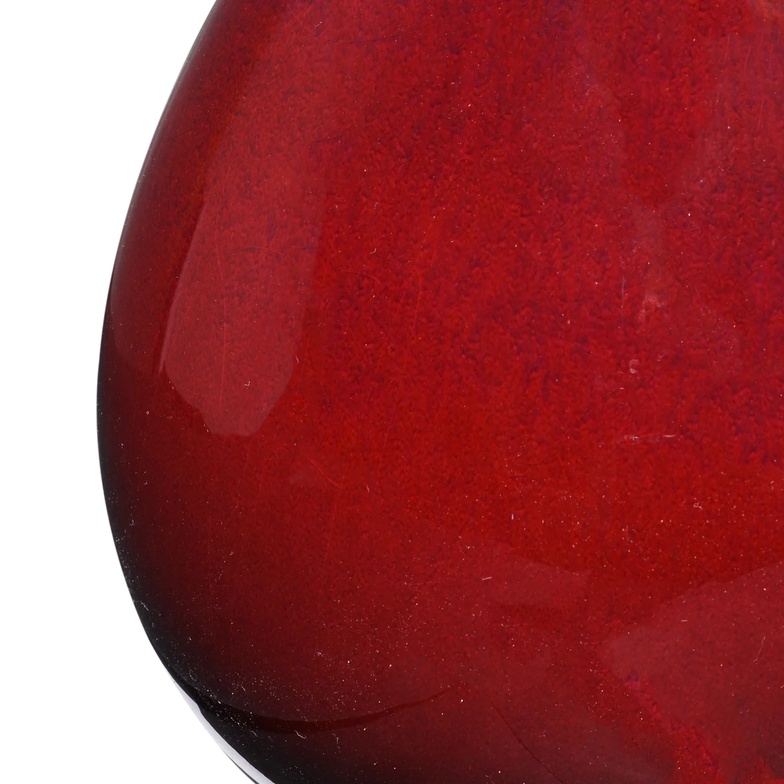 Flambe Glaze Porcelain Garlic Mouth Vase - Image 2